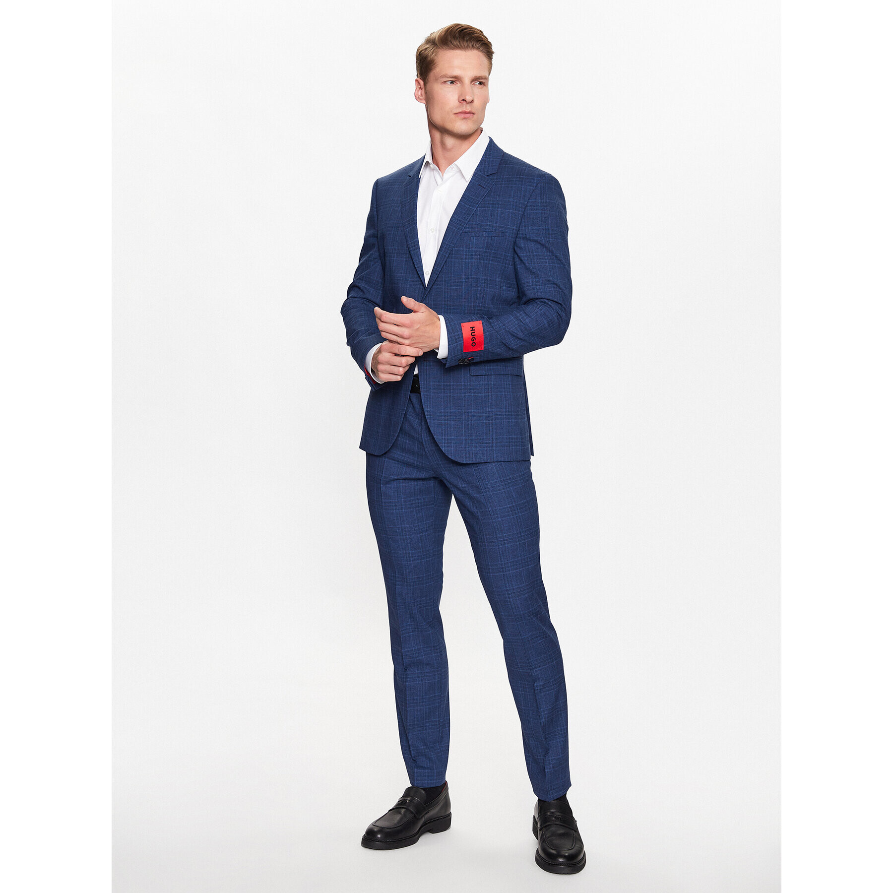 Hugo Costum 50490975 Bleumarin Extra Slim Fit - Pled.ro