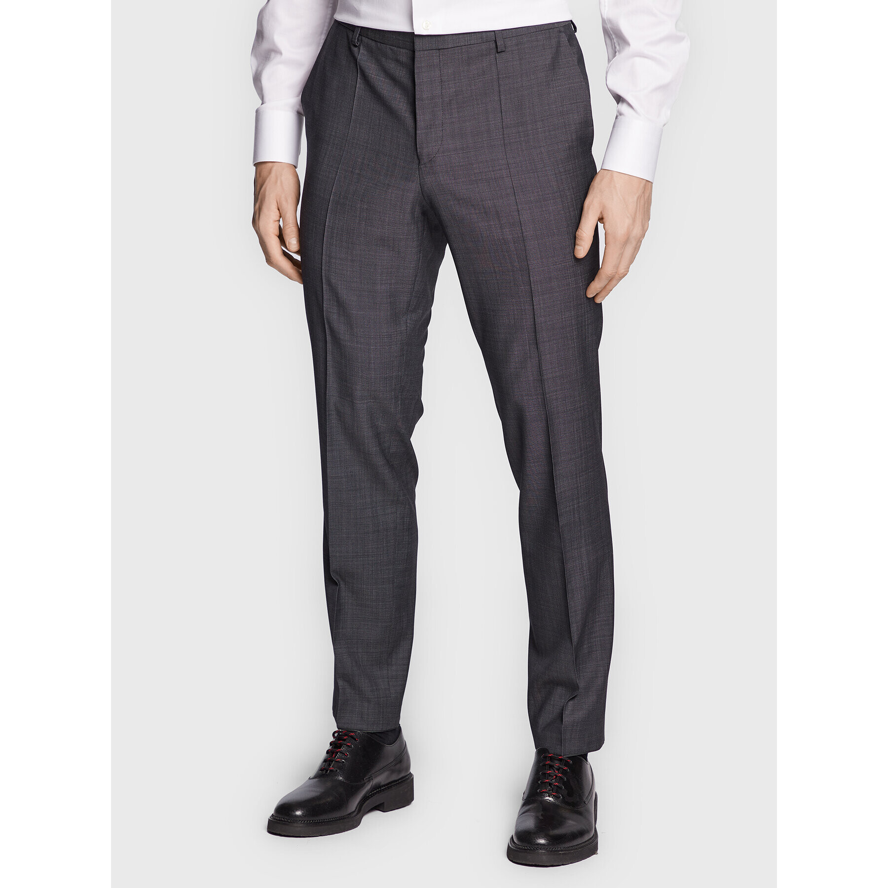 Hugo Costum Henry/Getlin212 50477168 Gri Slim Fit - Pled.ro