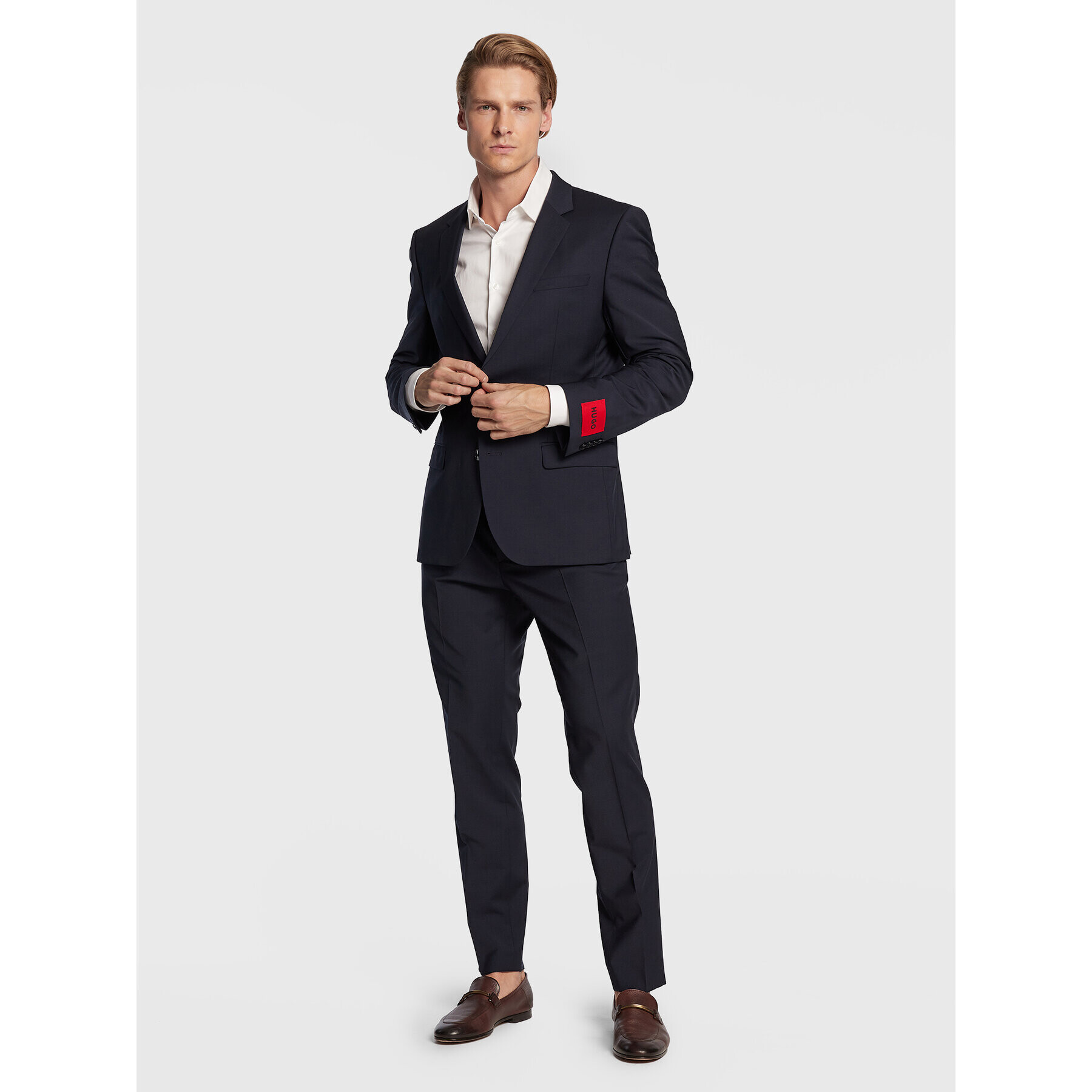 Hugo Costum Henry/Getlin212X 50474846 Bleumarin Slim Fit - Pled.ro