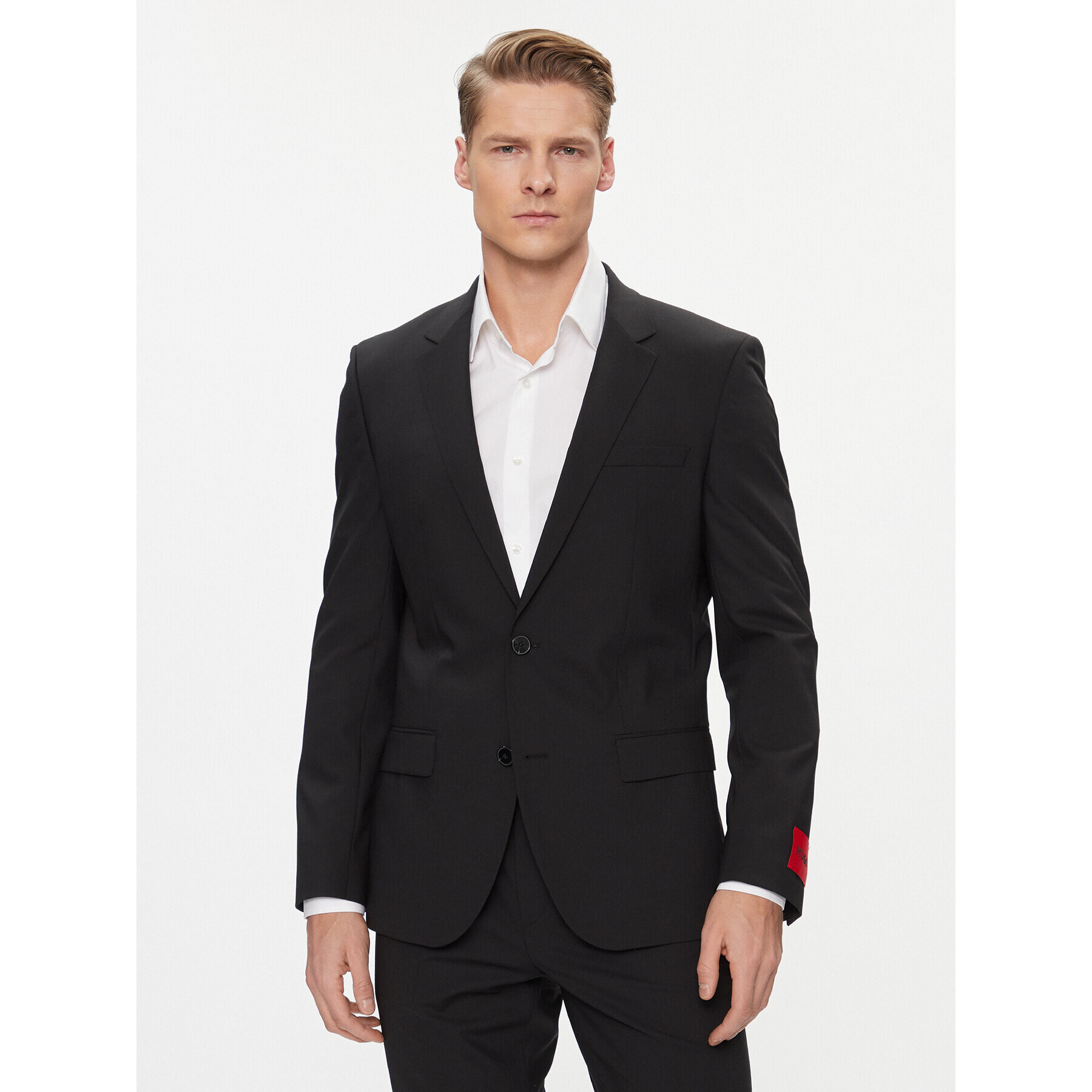 Hugo Costum Henry/Getlin232X 50500239 Negru Slim Fit - Pled.ro