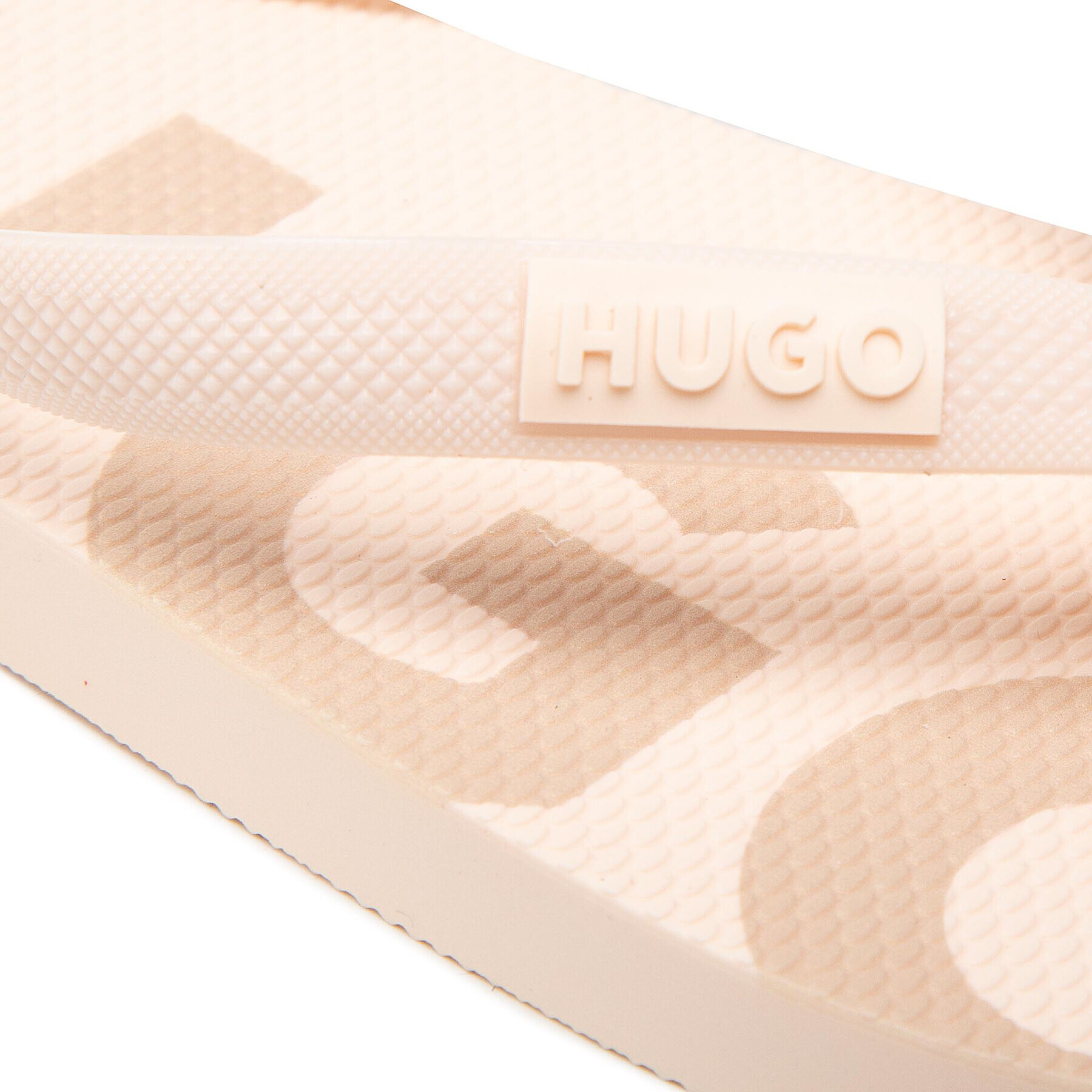 Hugo Flip flop Onfire 50475444 10242327 01 Bej - Pled.ro