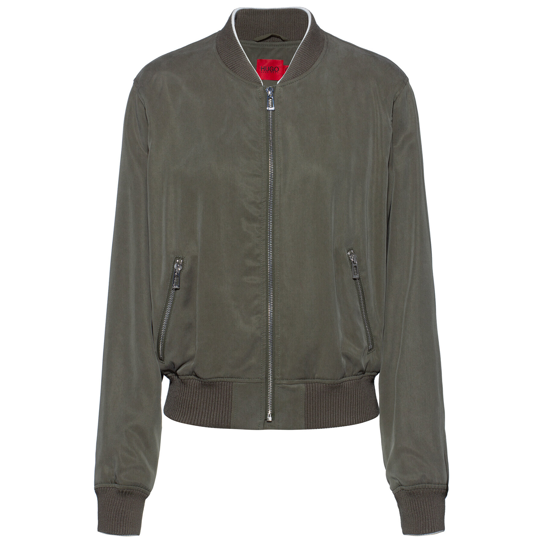 Hugo Geacă bomber Agesa-1 50449569 Verde Regular Fit - Pled.ro