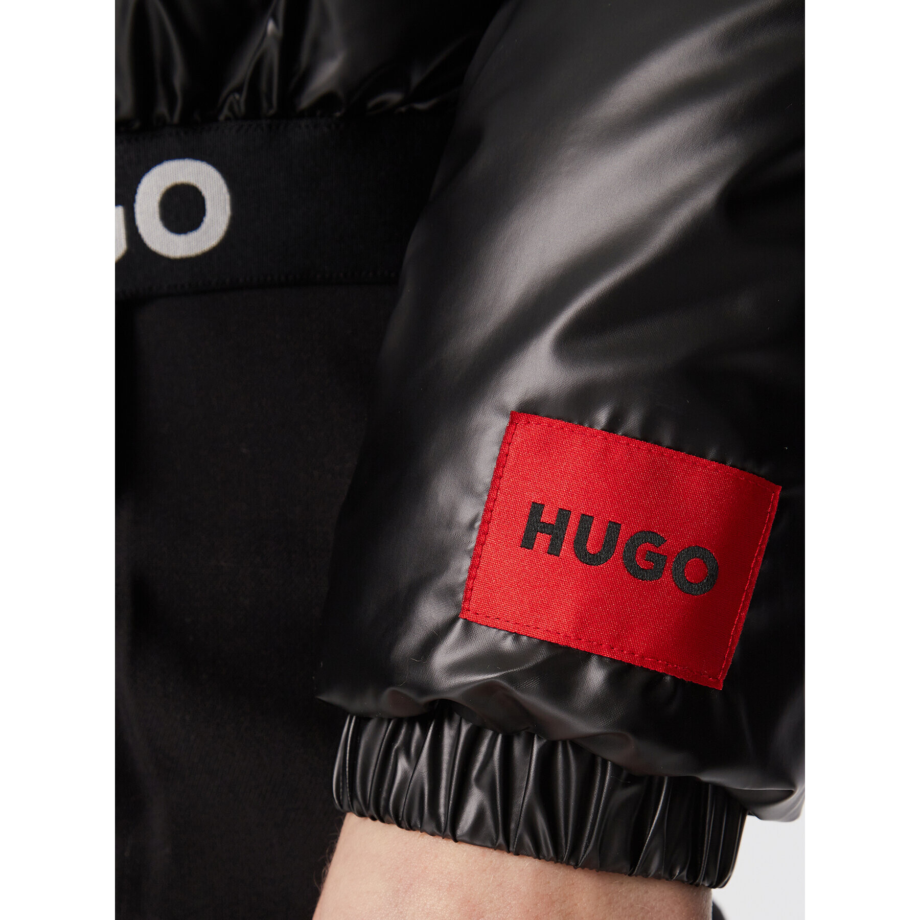 Hugo Geacă din puf Faryne-1 50473934 Negru Regular Fit - Pled.ro