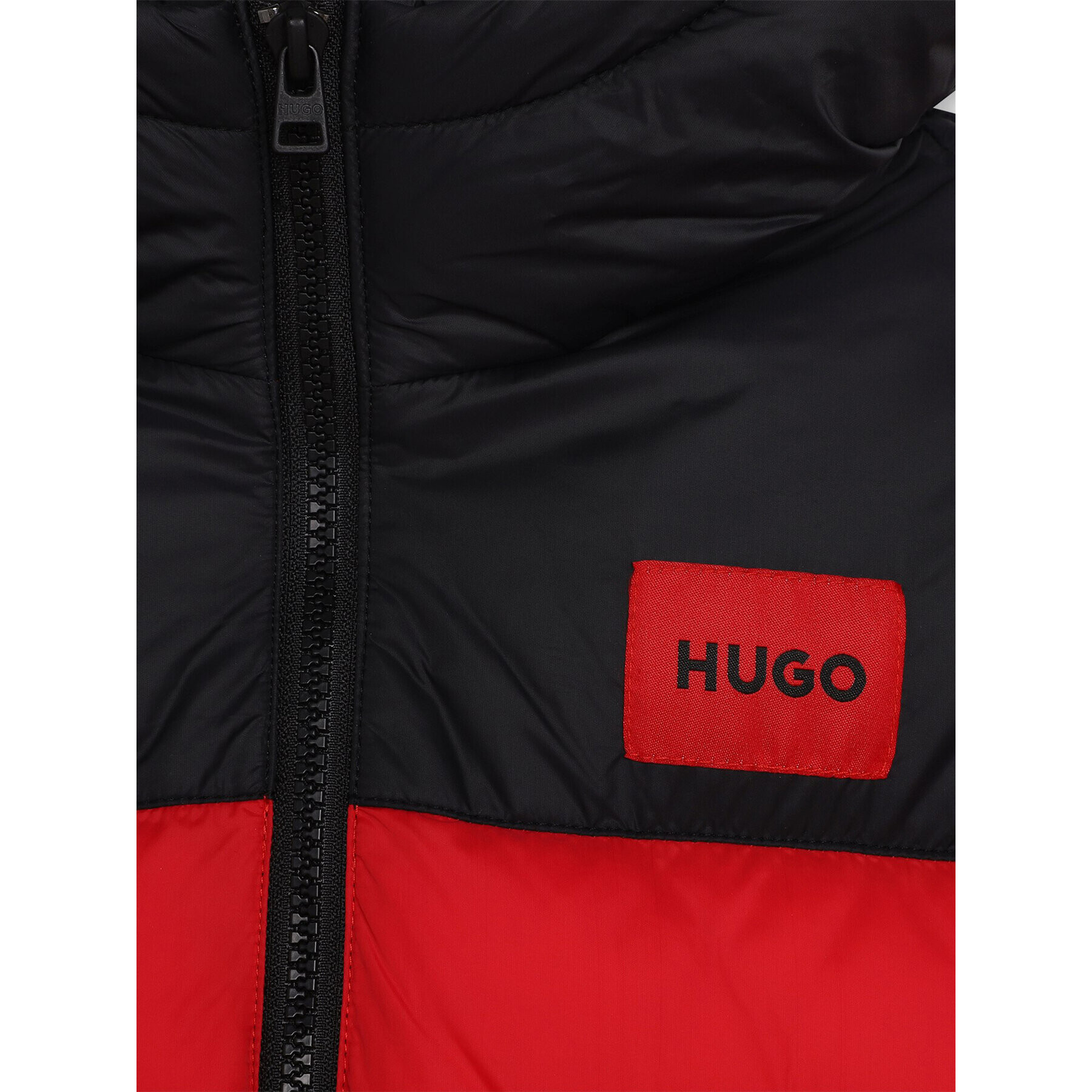 Hugo Geacă din puf G26111 D Roșu Regular Fit - Pled.ro