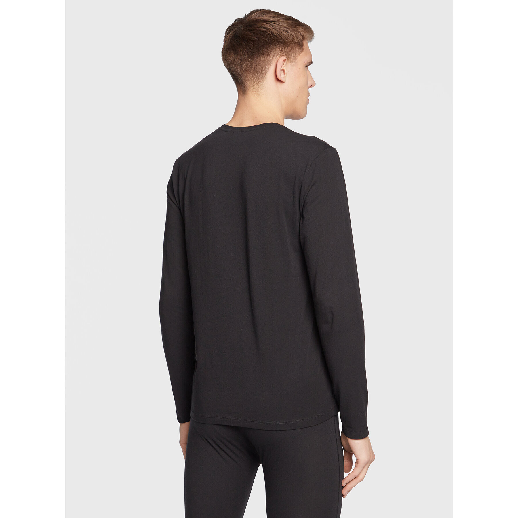 Hugo Longsleeve 50485298 Negru Regular Fit - Pled.ro