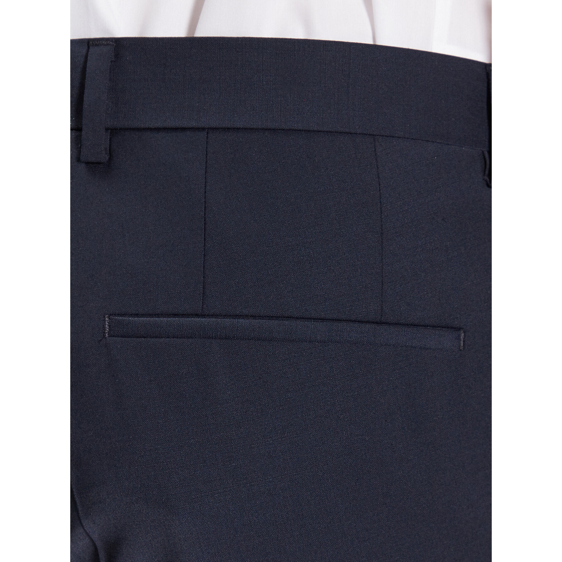 Hugo Pantaloni de costum 50446526 Bleumarin Slim Fit - Pled.ro