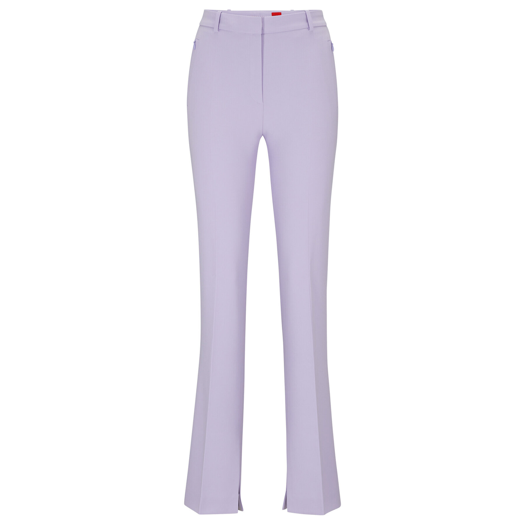 Hugo Pantaloni din material 50476653 Violet Regular Fit - Pled.ro