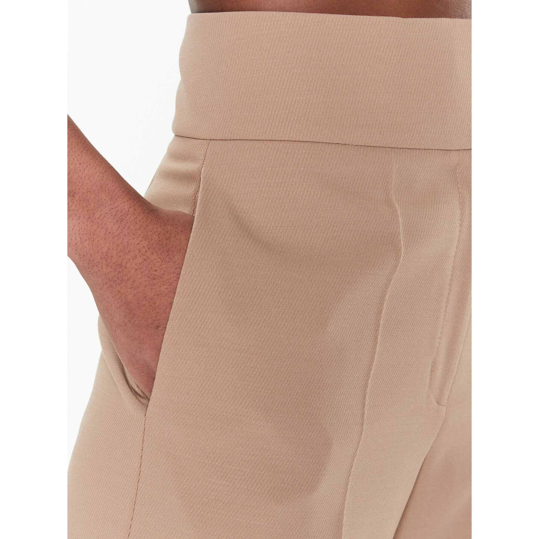 Hugo Pantaloni din material 50485638 Maro Regular Fit - Pled.ro