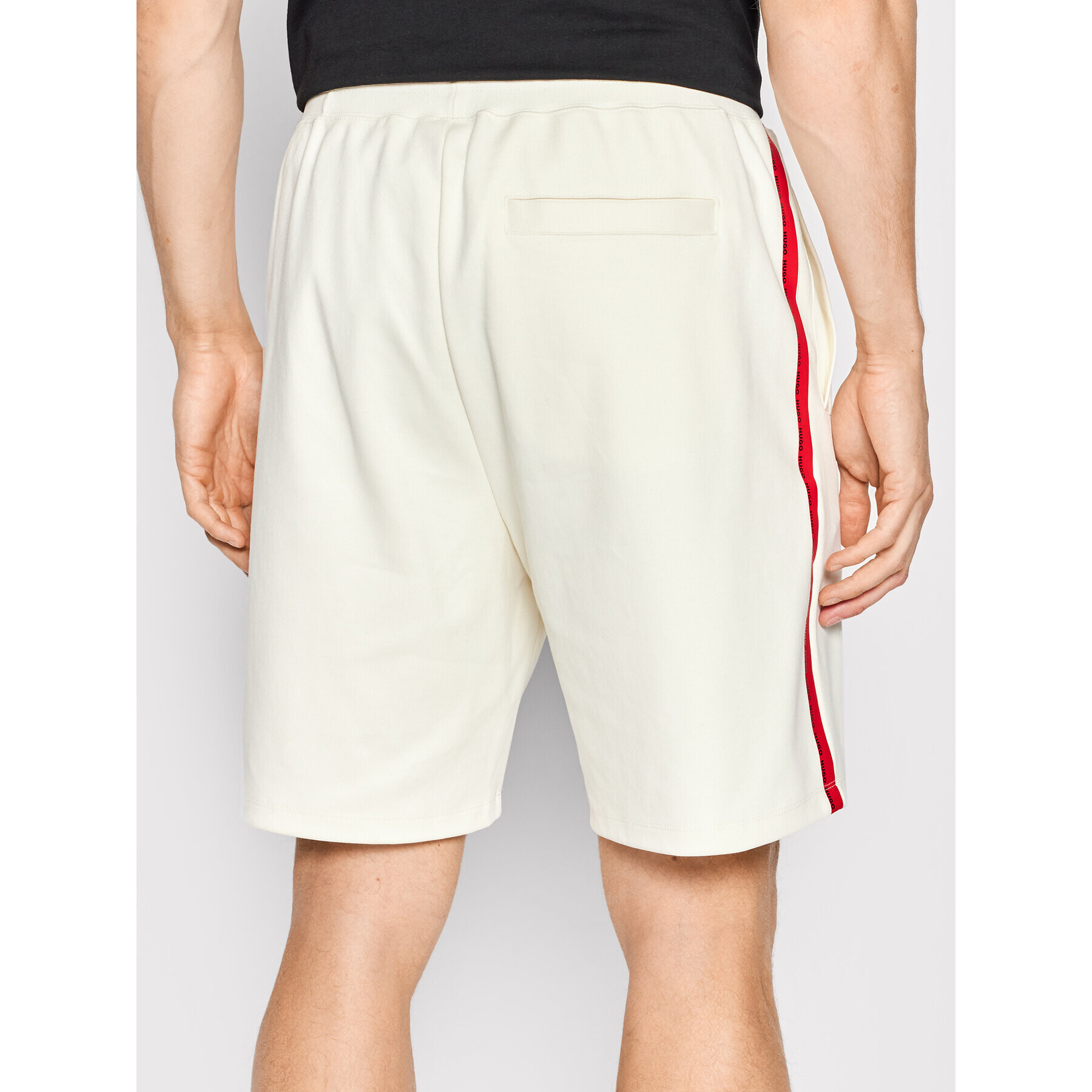 Hugo Pantaloni scurți sport Datinir 50465959 Alb Regular Fit - Pled.ro