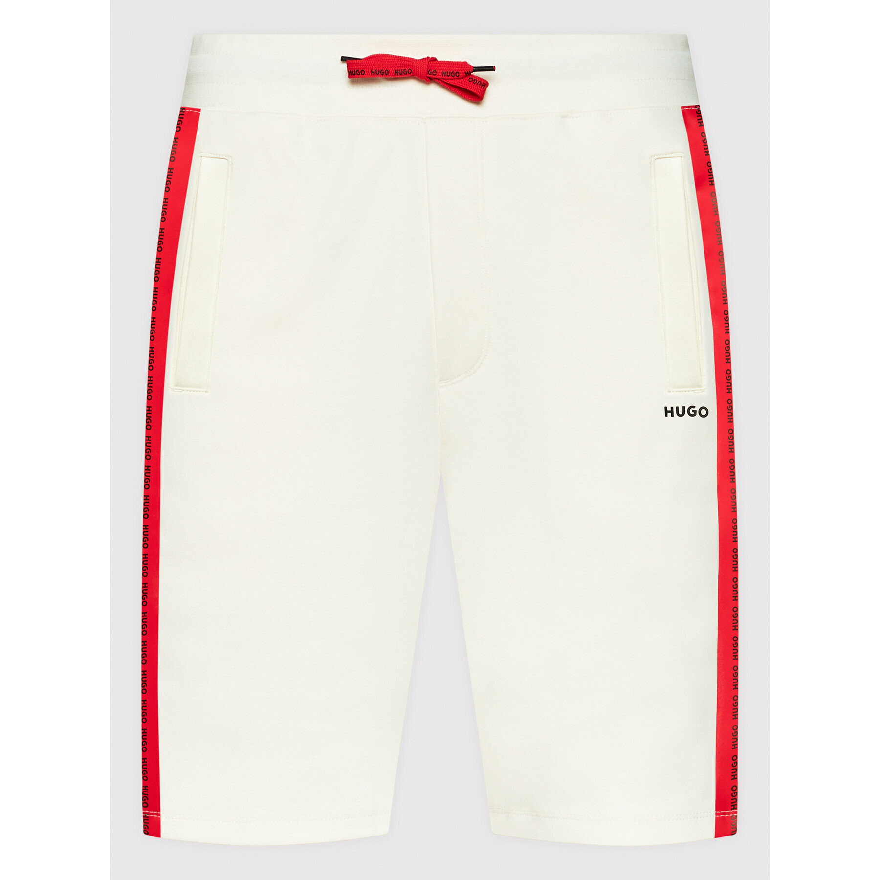 Hugo Pantaloni scurți sport Datinir 50465959 Alb Regular Fit - Pled.ro