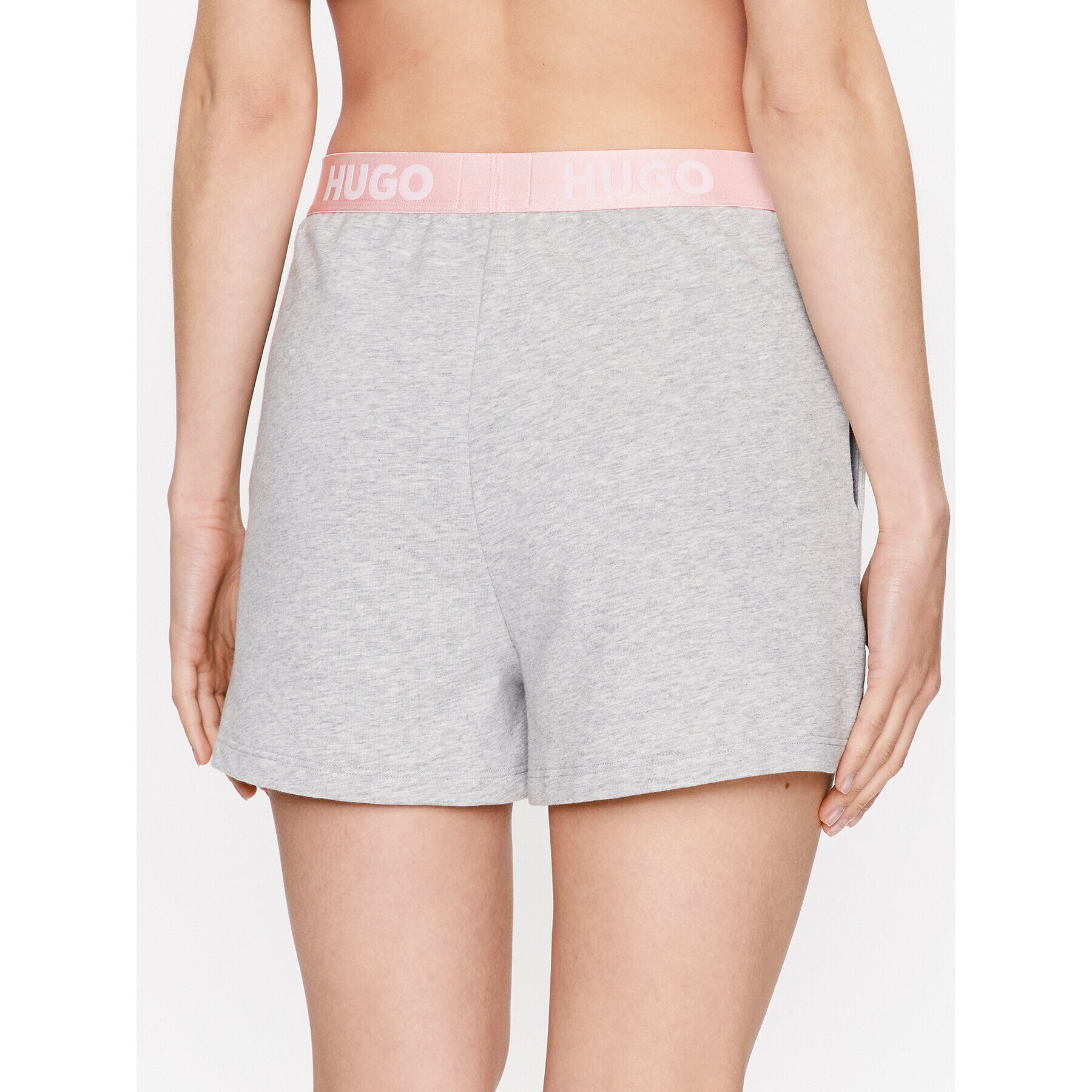 Hugo Pantaloni scurți pijama 50490600 Gri Regular Fit - Pled.ro