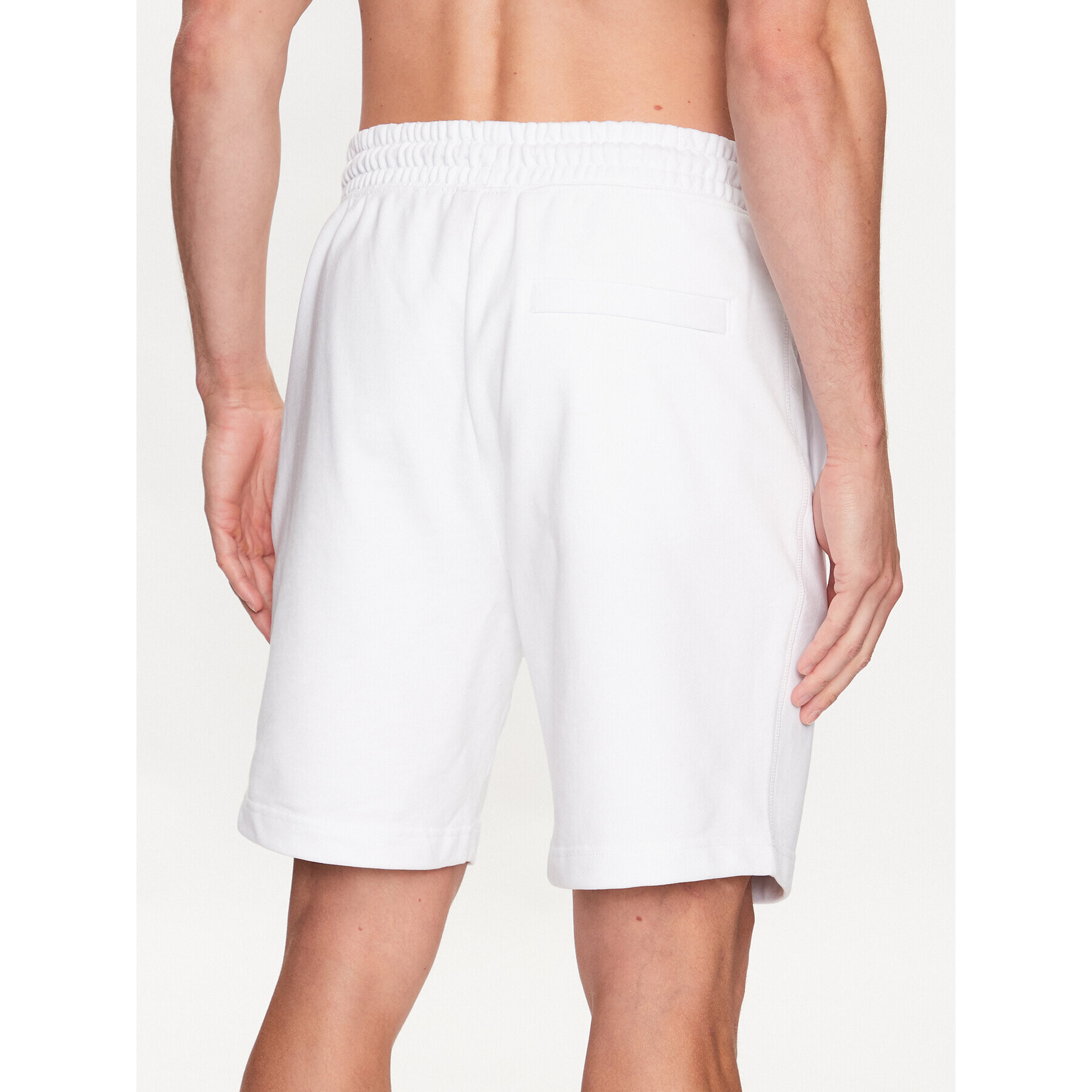 Hugo Pantaloni scurți sport Dampinas 50486438 Alb Relaxed Fit - Pled.ro