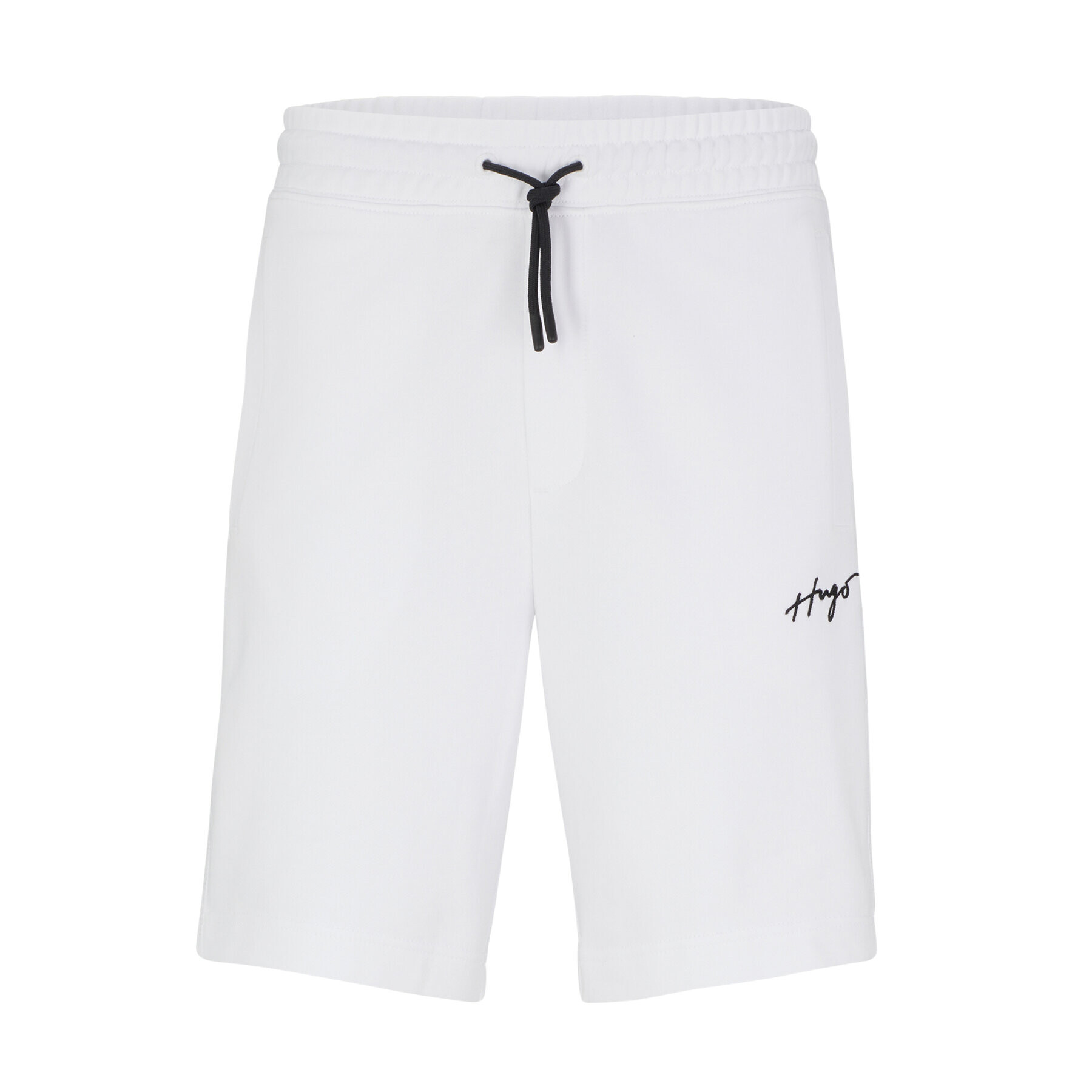 Hugo Pantaloni scurți sport Dampinas 50486438 Alb Relaxed Fit - Pled.ro