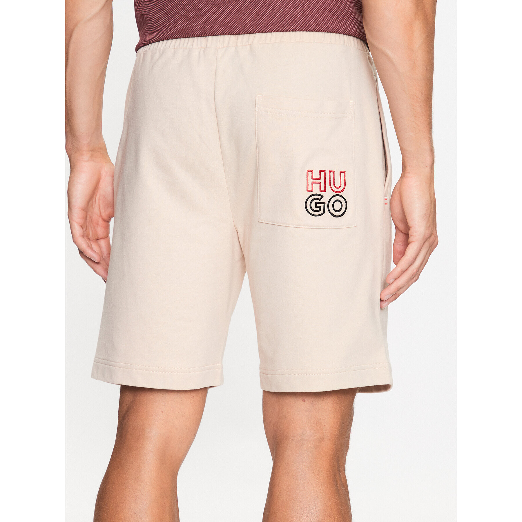 Hugo Pantaloni scurți sport 50490442 Bej - Pled.ro