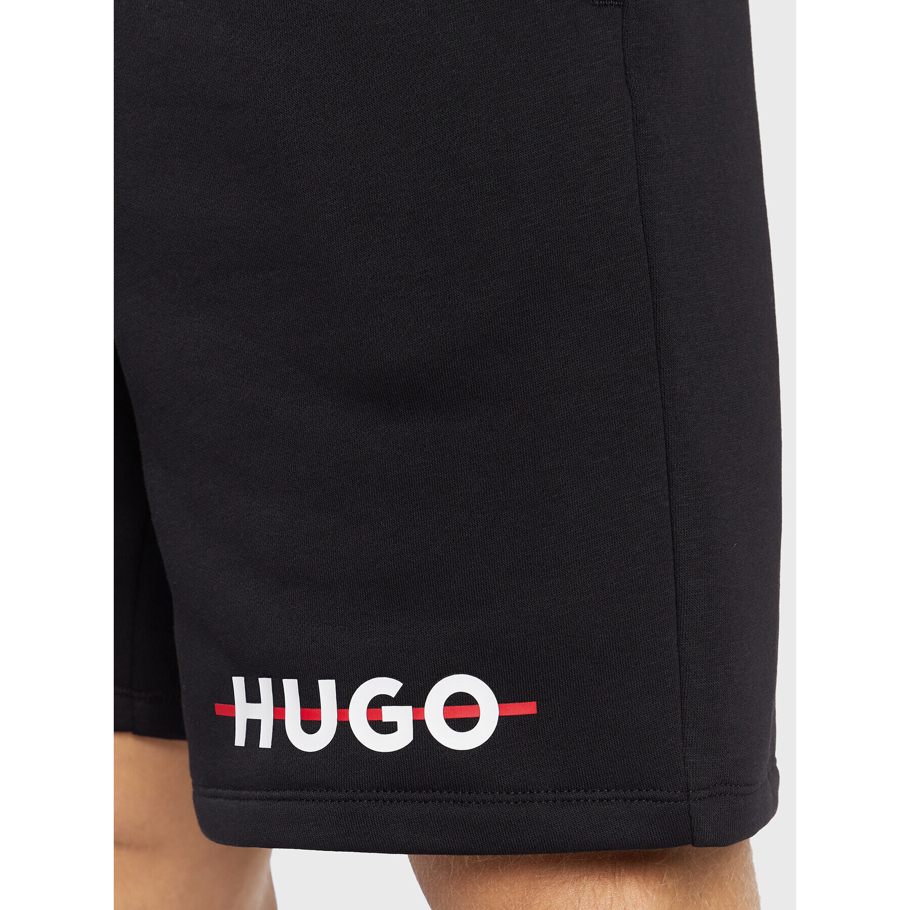 Hugo Pantaloni scurți sport Dedford 50481138 Negru Comfort Fit - Pled.ro