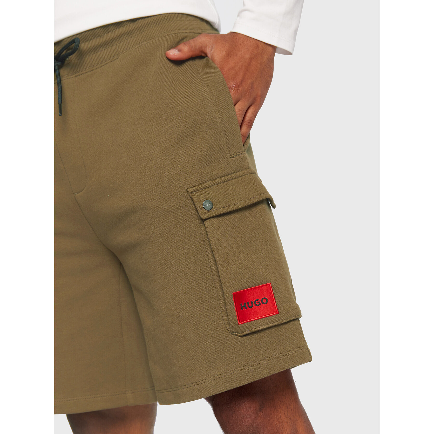 Hugo Pantaloni scurți sport Dizzi222 50466702 Verde Regular Fit - Pled.ro