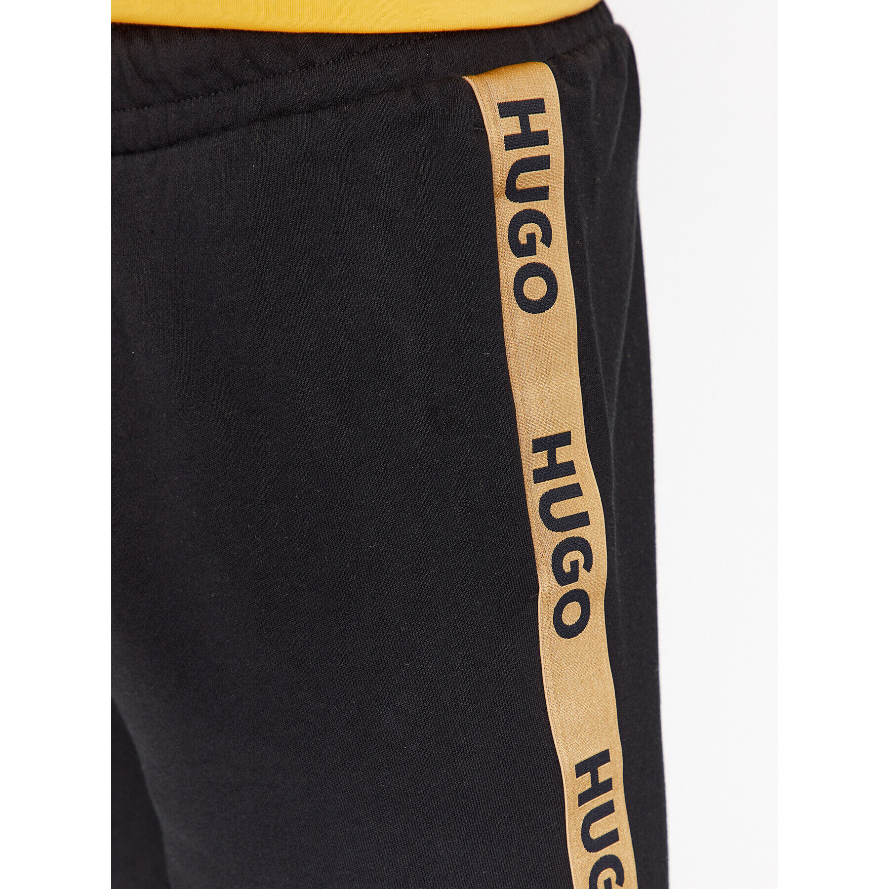 Hugo Pantaloni scurți sport Sporty Logo 50496996 Negru Regular Fit - Pled.ro