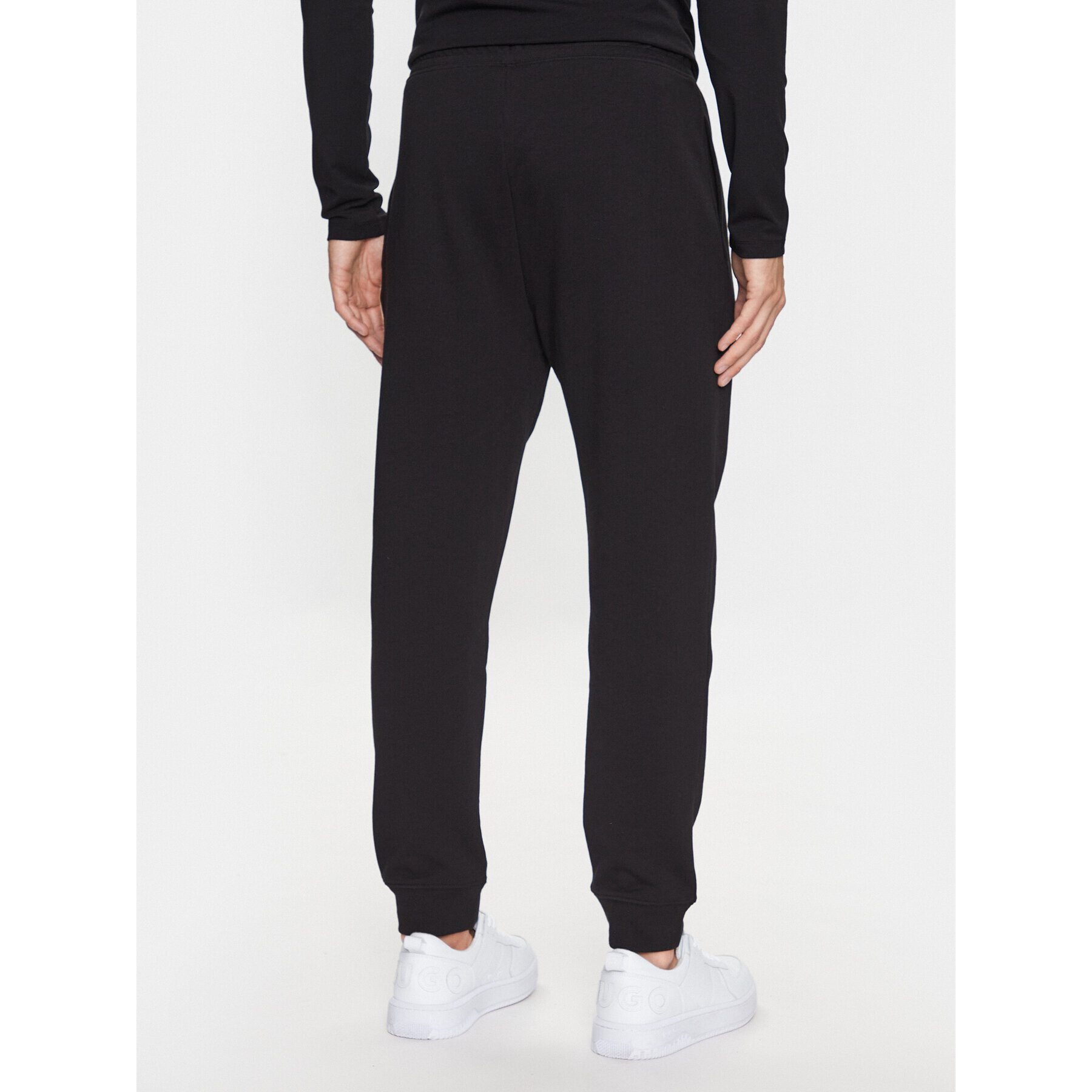 Hugo Pantaloni trening 50473211 Negru Regular Fit - Pled.ro