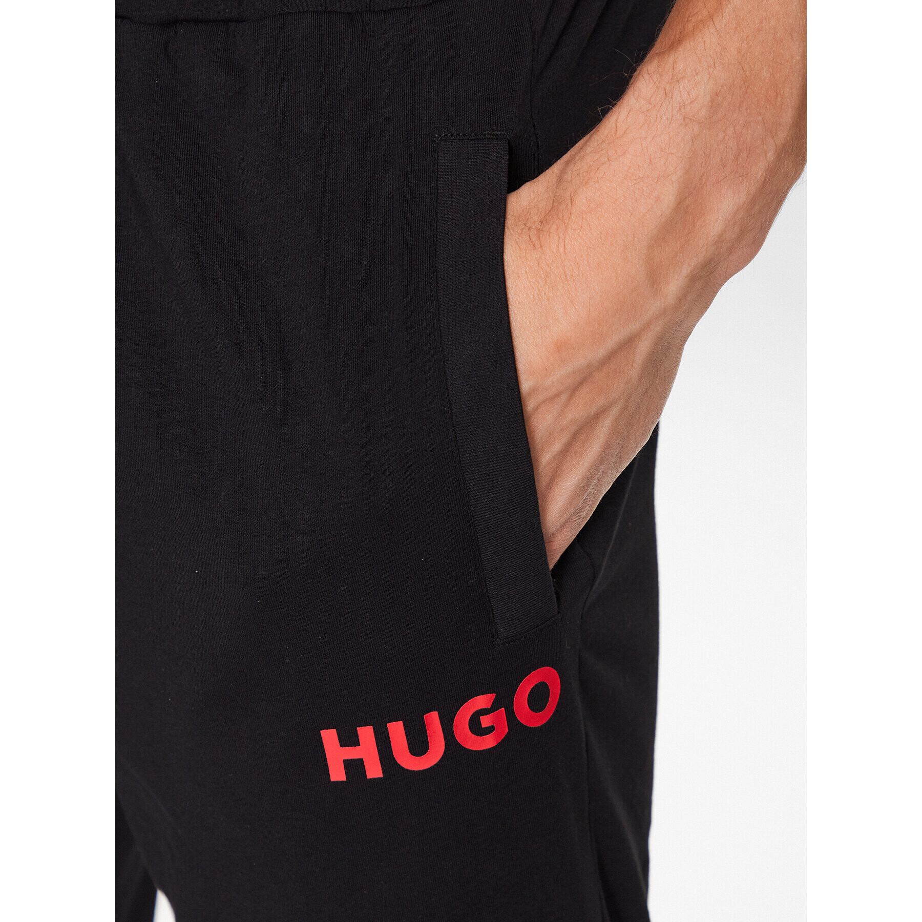 Hugo Pantaloni trening 50478929 Negru Regular Fit - Pled.ro