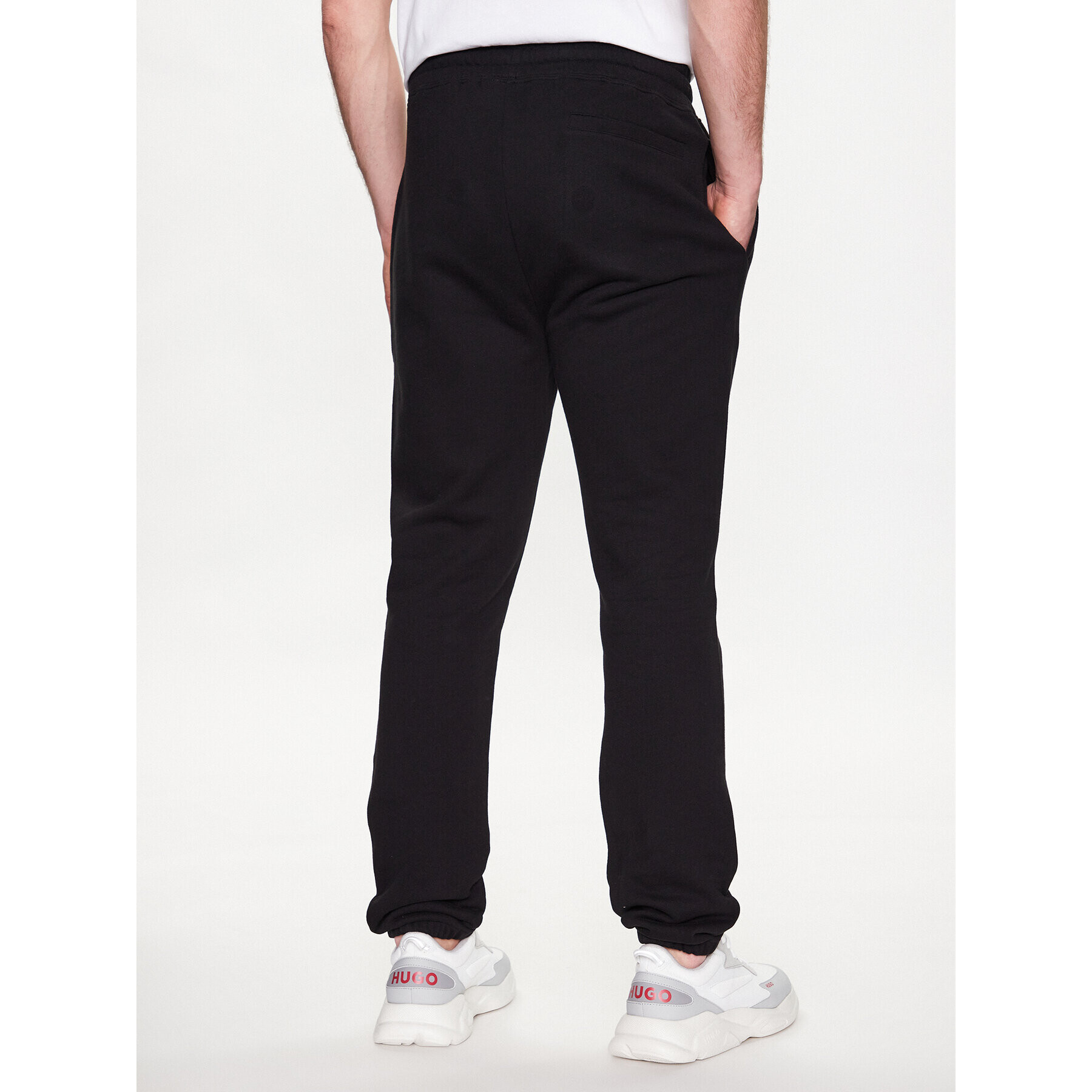 Hugo Pantaloni trening Demu 50482855 Negru Regular Fit - Pled.ro