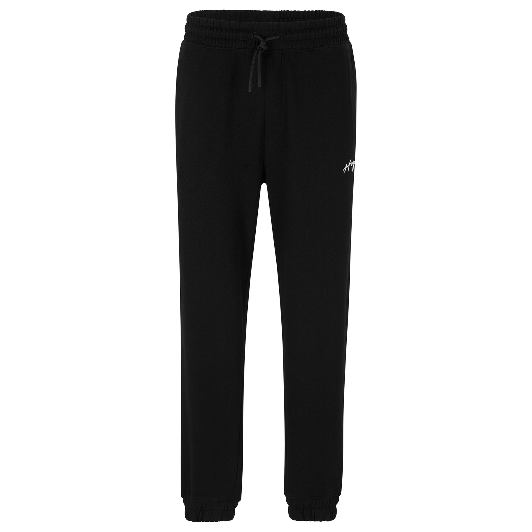 Hugo Pantaloni trening Drasilia 50486457 Negru Relaxed Fit - Pled.ro