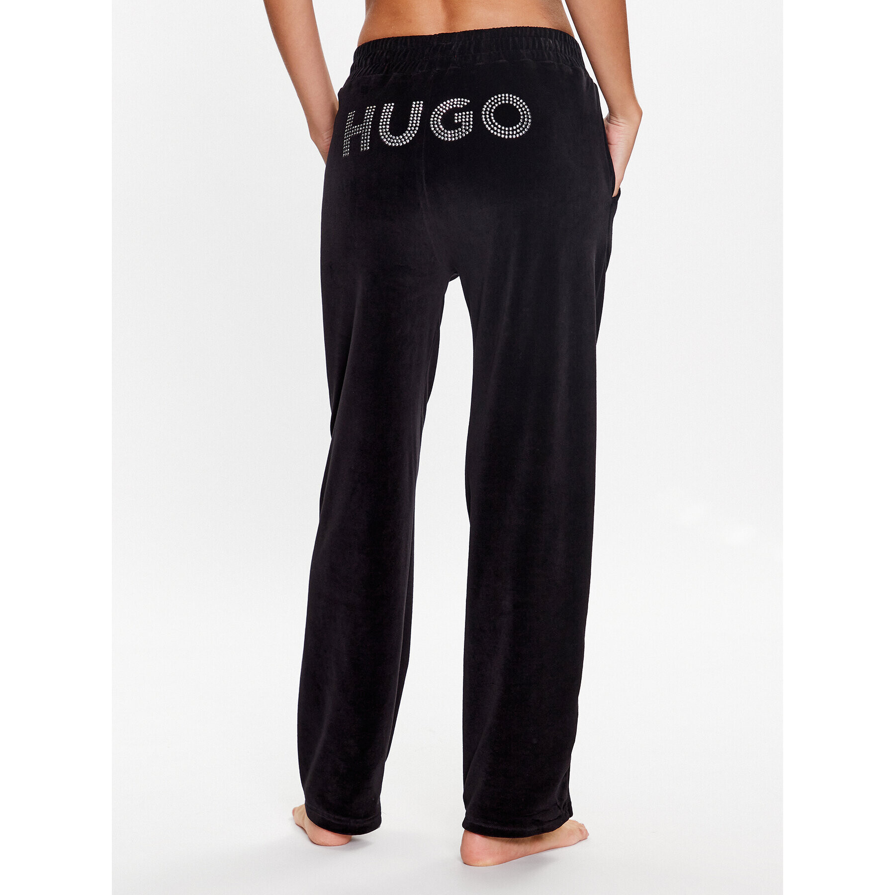 Hugo Pantaloni trening 50490621 Negru Regular Fit - Pled.ro