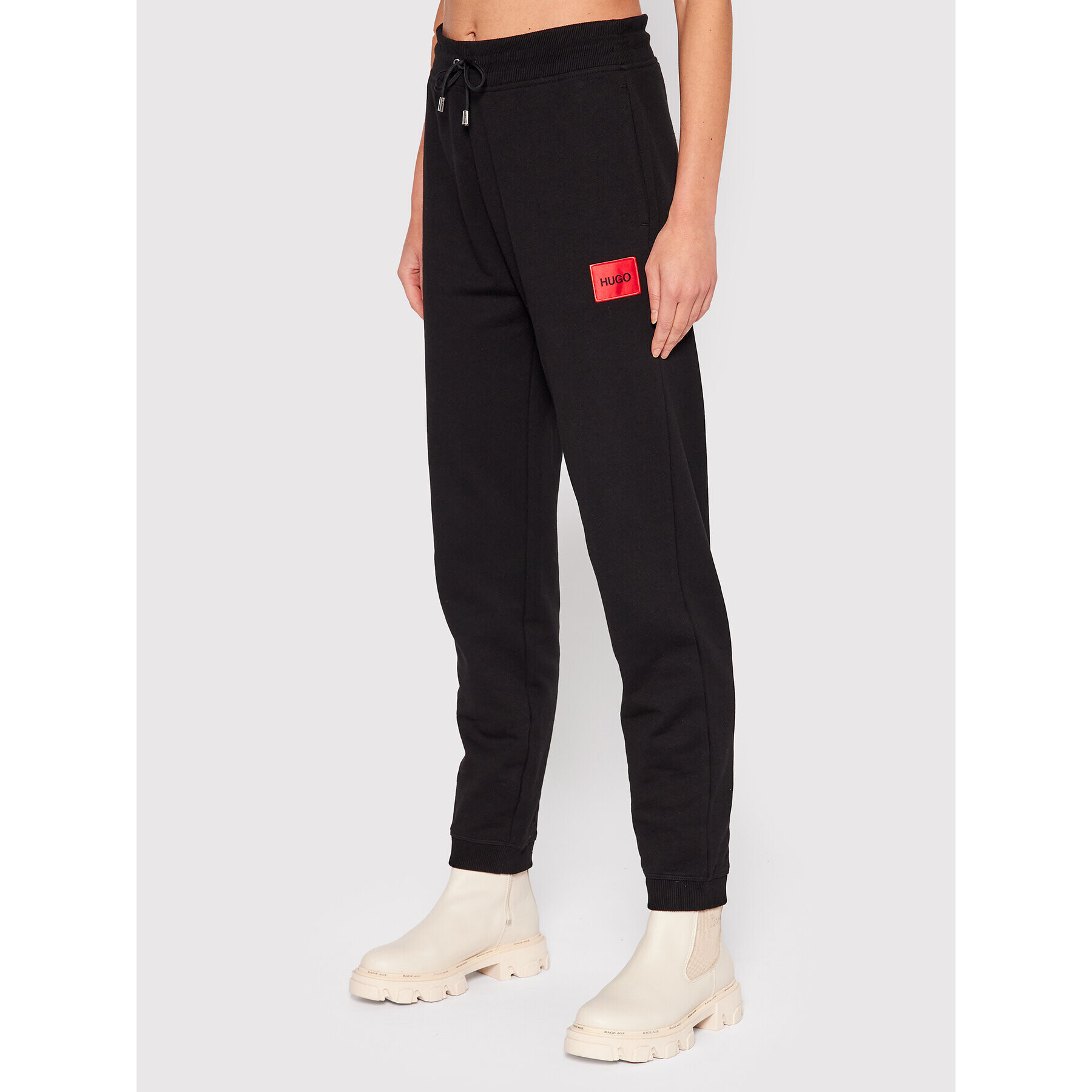 Hugo Pantaloni trening Dachibi_Redlbel 50455983 Negru Regular Fit - Pled.ro