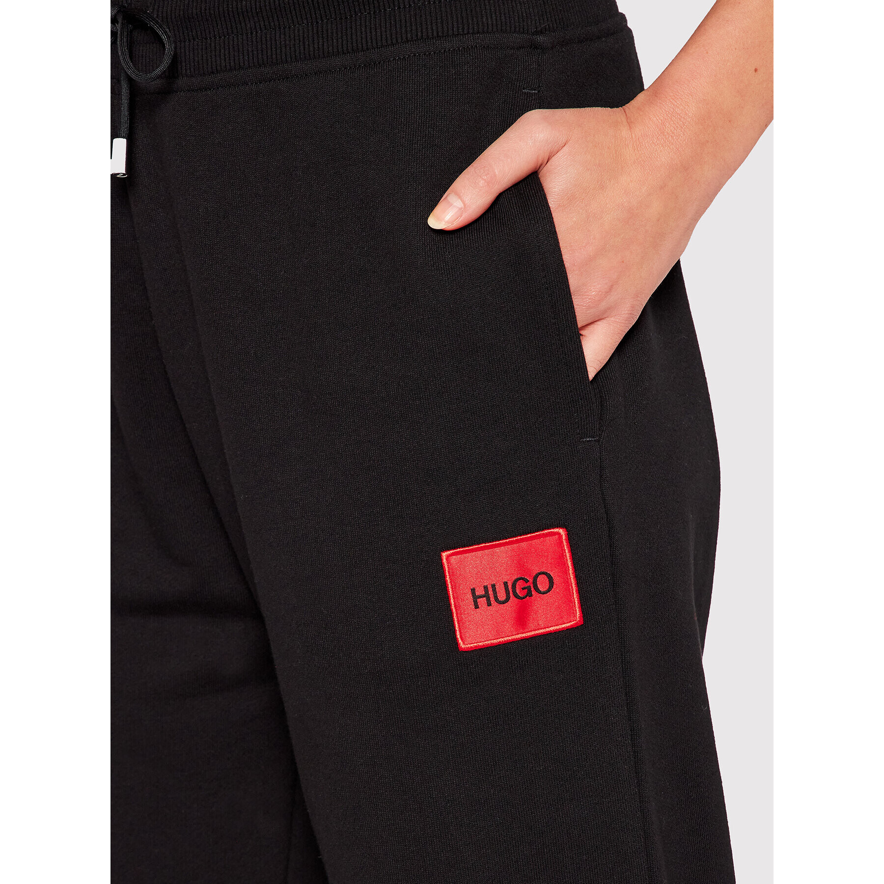 Hugo Pantaloni trening Dachibi_Redlbel 50455983 Negru Regular Fit - Pled.ro