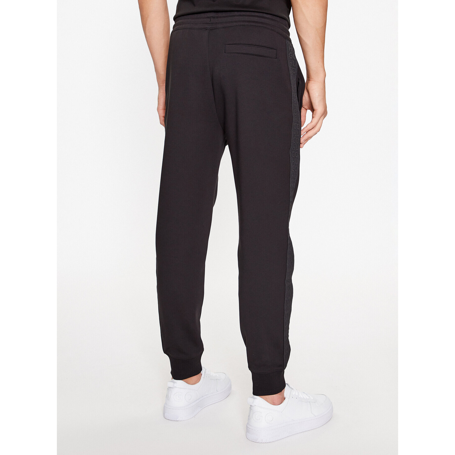 Hugo Pantaloni trening Dembos 50511723 Negru Regular Fit - Pled.ro