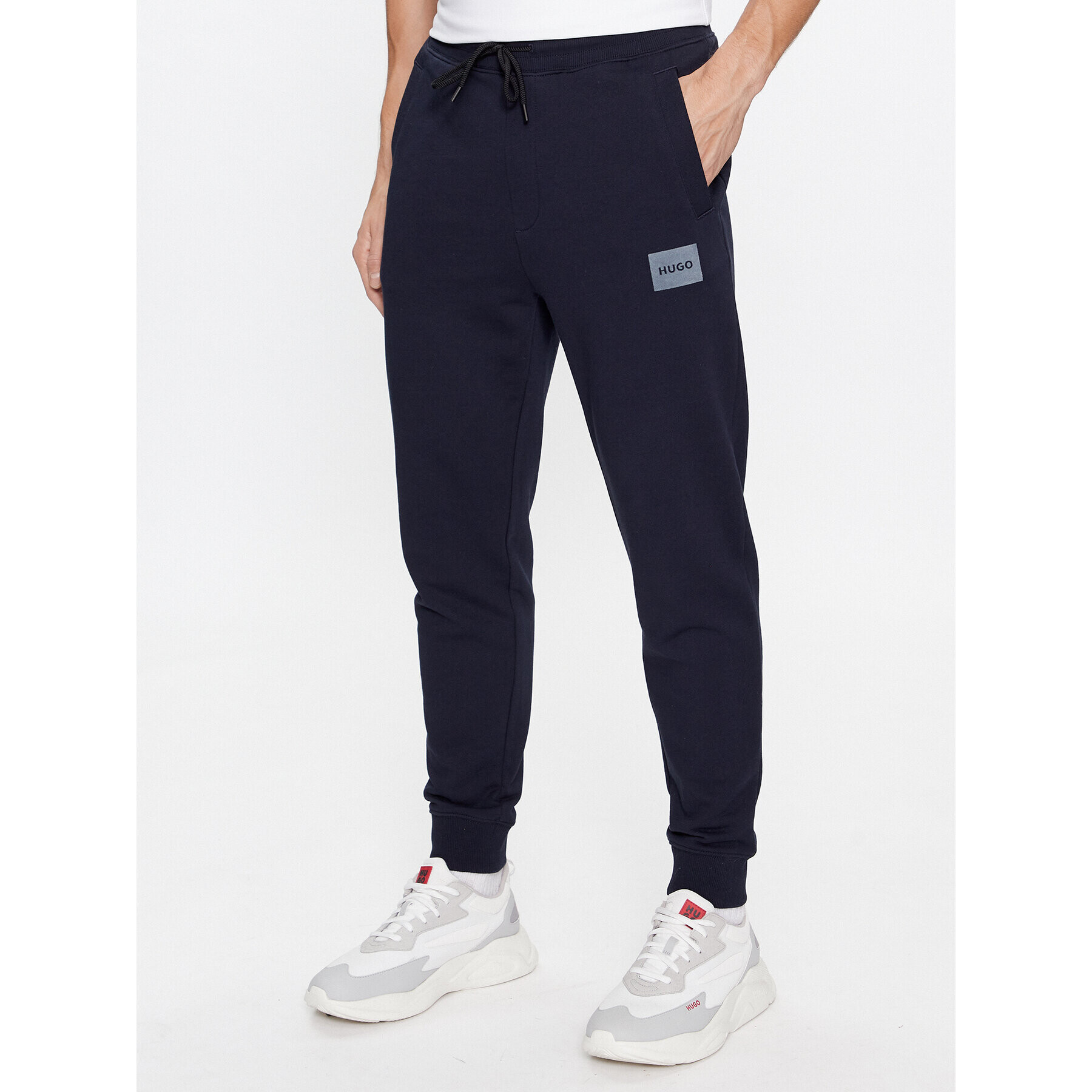 Hugo Pantaloni trening Doak_V 50501021 Bleumarin Regular Fit - Pled.ro