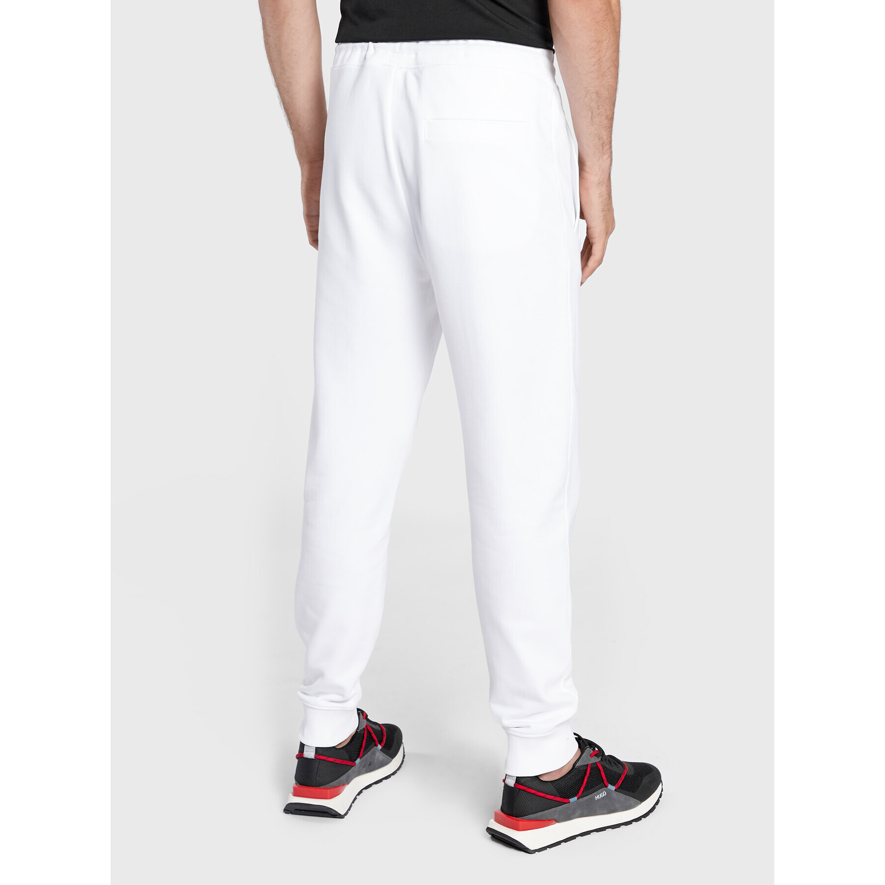 Hugo Pantaloni trening Doak212 50447963 Alb Regular Fit - Pled.ro