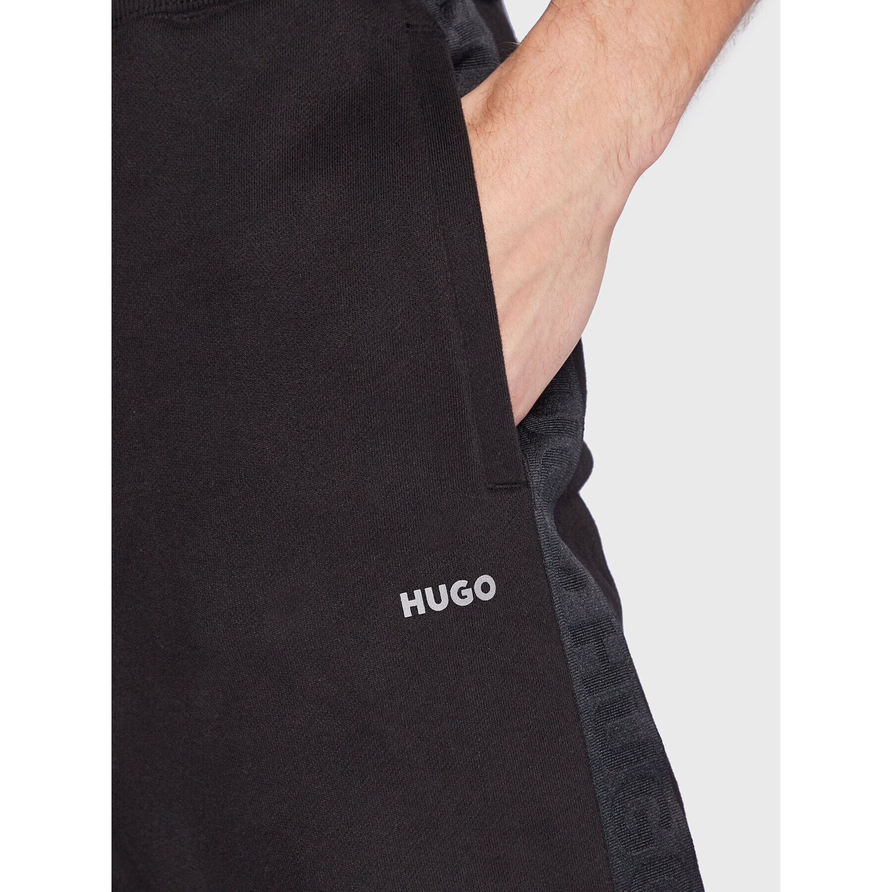 Hugo Pantaloni trening Dumquat 50475338 Negru Regular Fit - Pled.ro