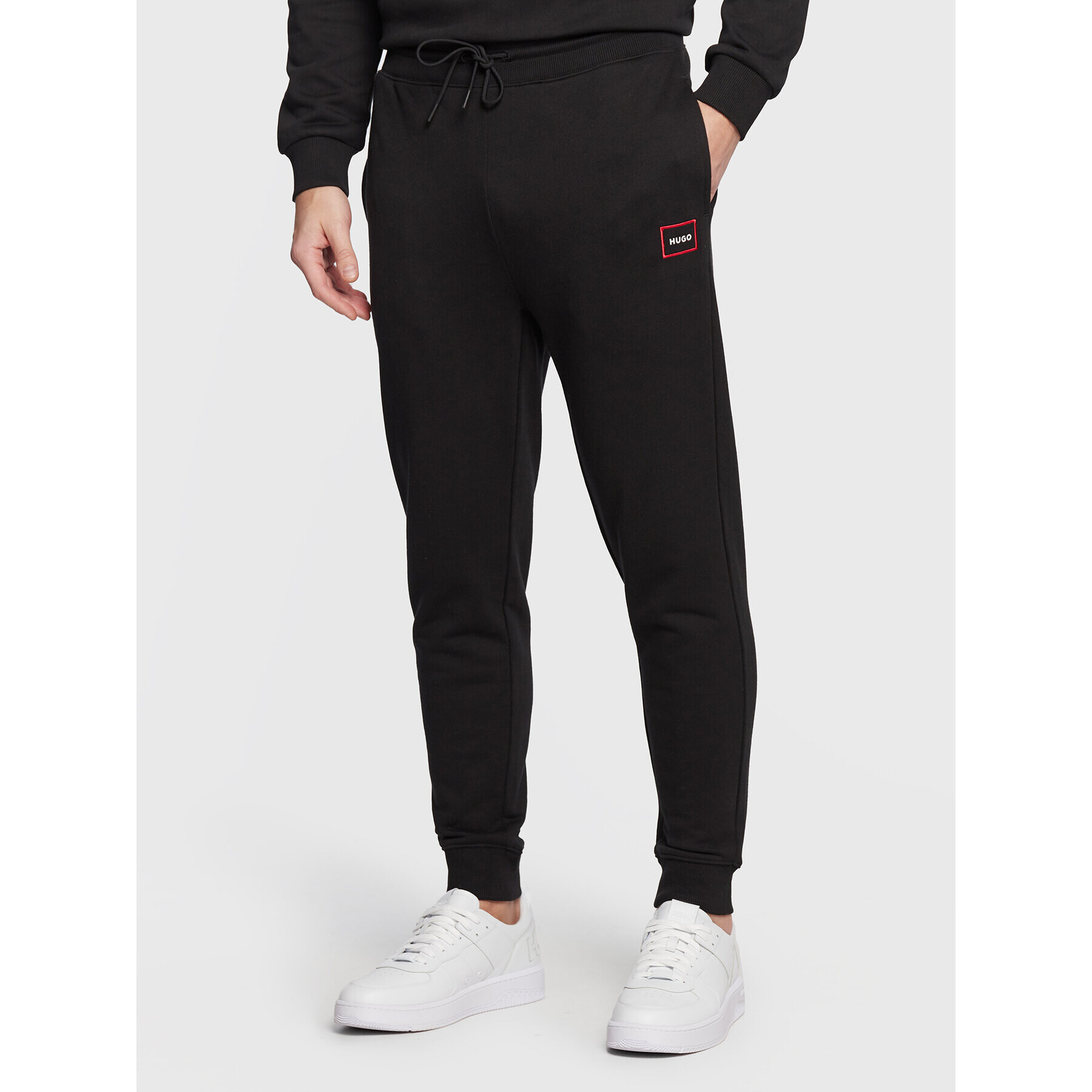 Hugo Pantaloni trening Dyssop 50481335 Negru Regular Fit - Pled.ro