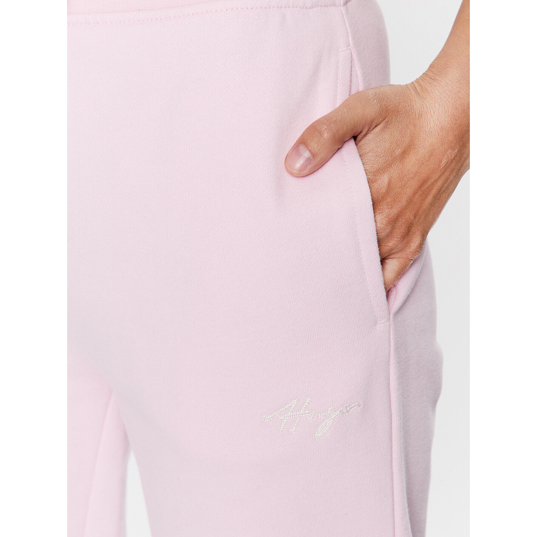 Hugo Pantaloni trening Easy 50478226 Roz Regular Fit - Pled.ro