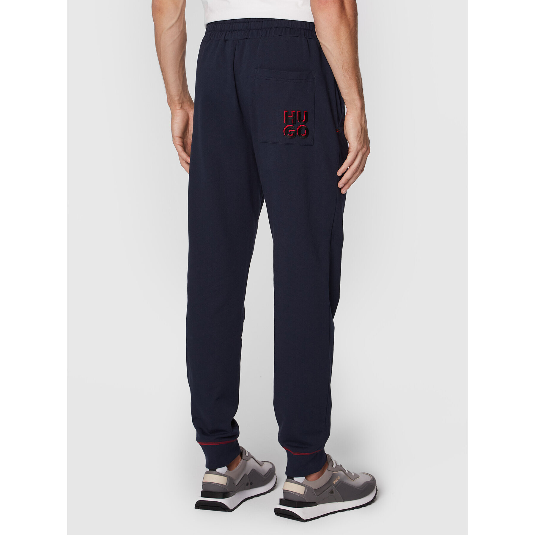 Hugo Pantaloni trening Monolog 50478941 Bleumarin Regular Fit - Pled.ro