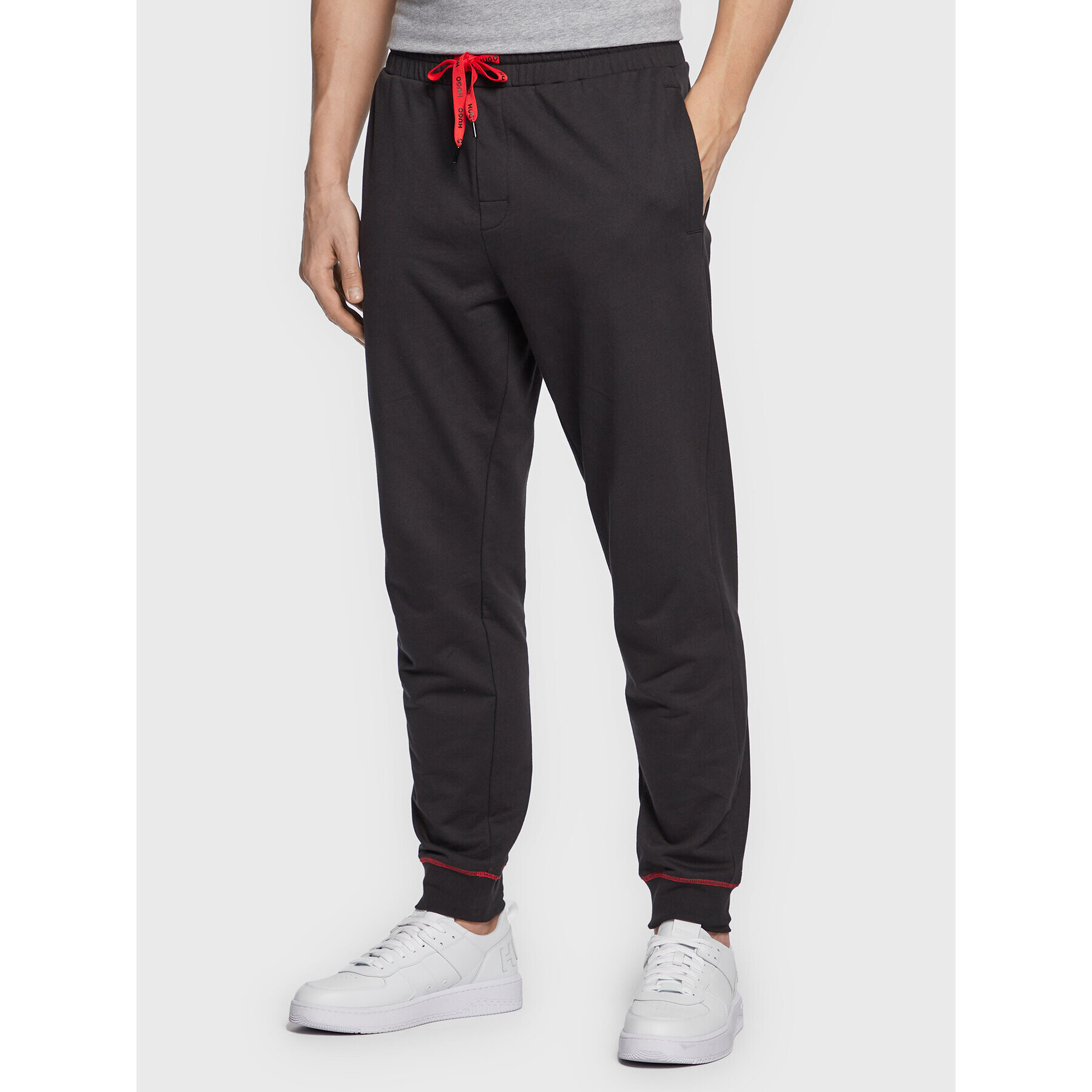 Hugo Pantaloni trening Monolog 50478941 Negru Regular Fit - Pled.ro