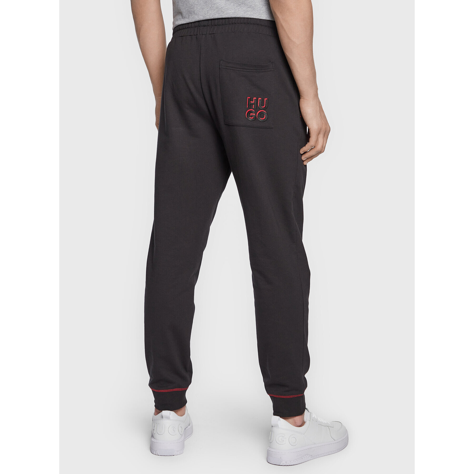 Hugo Pantaloni trening Monolog 50478941 Negru Regular Fit - Pled.ro