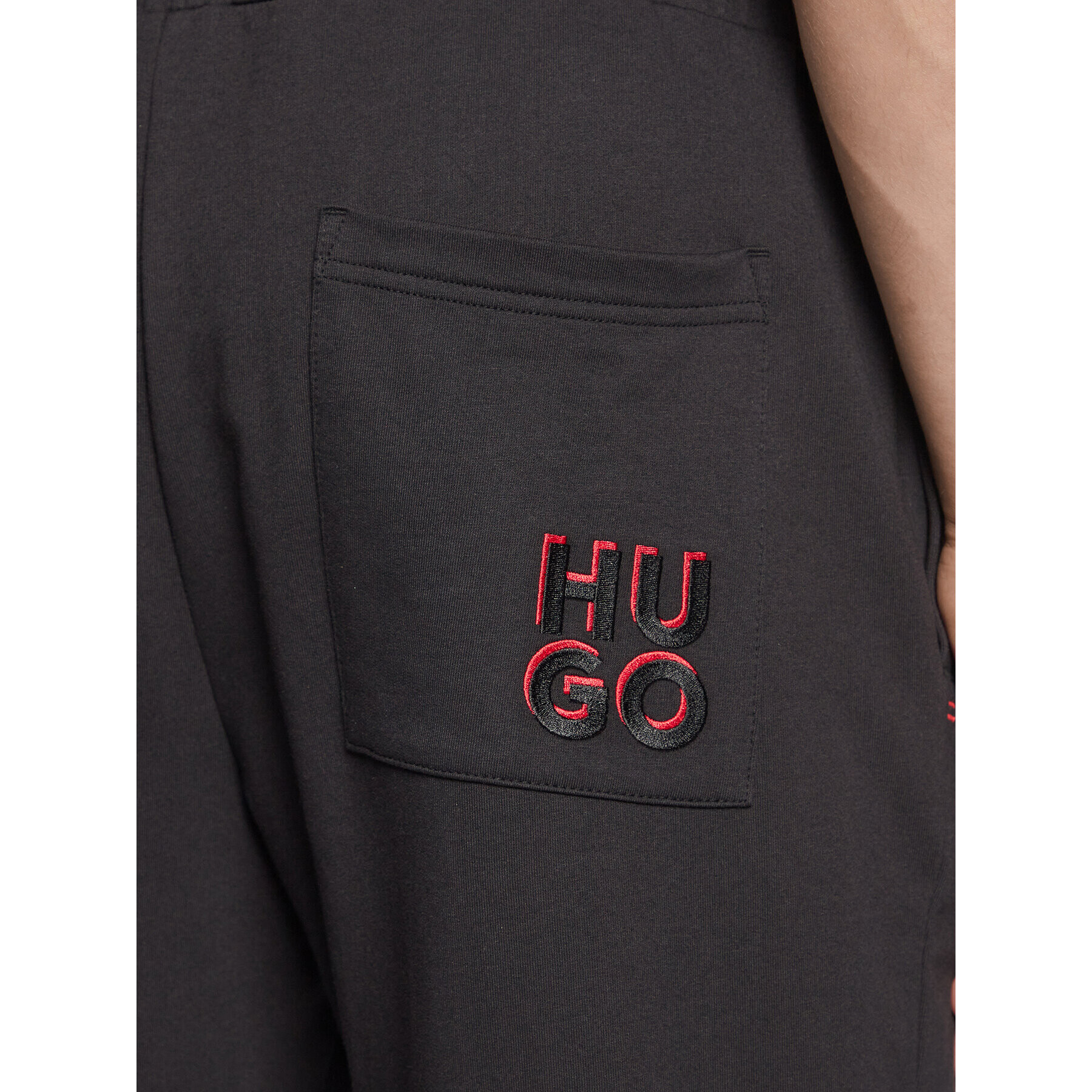 Hugo Pantaloni trening Monolog 50478941 Negru Regular Fit - Pled.ro