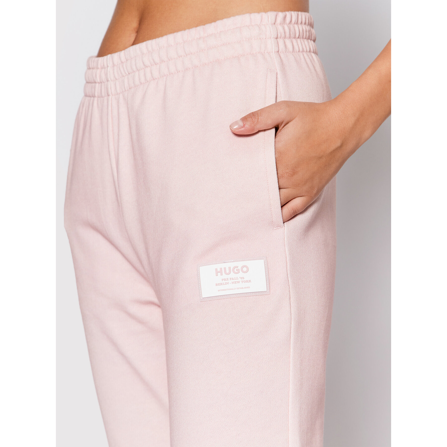 Hugo Pantaloni trening Najogger_3 50481514 Roz Regular Fit - Pled.ro