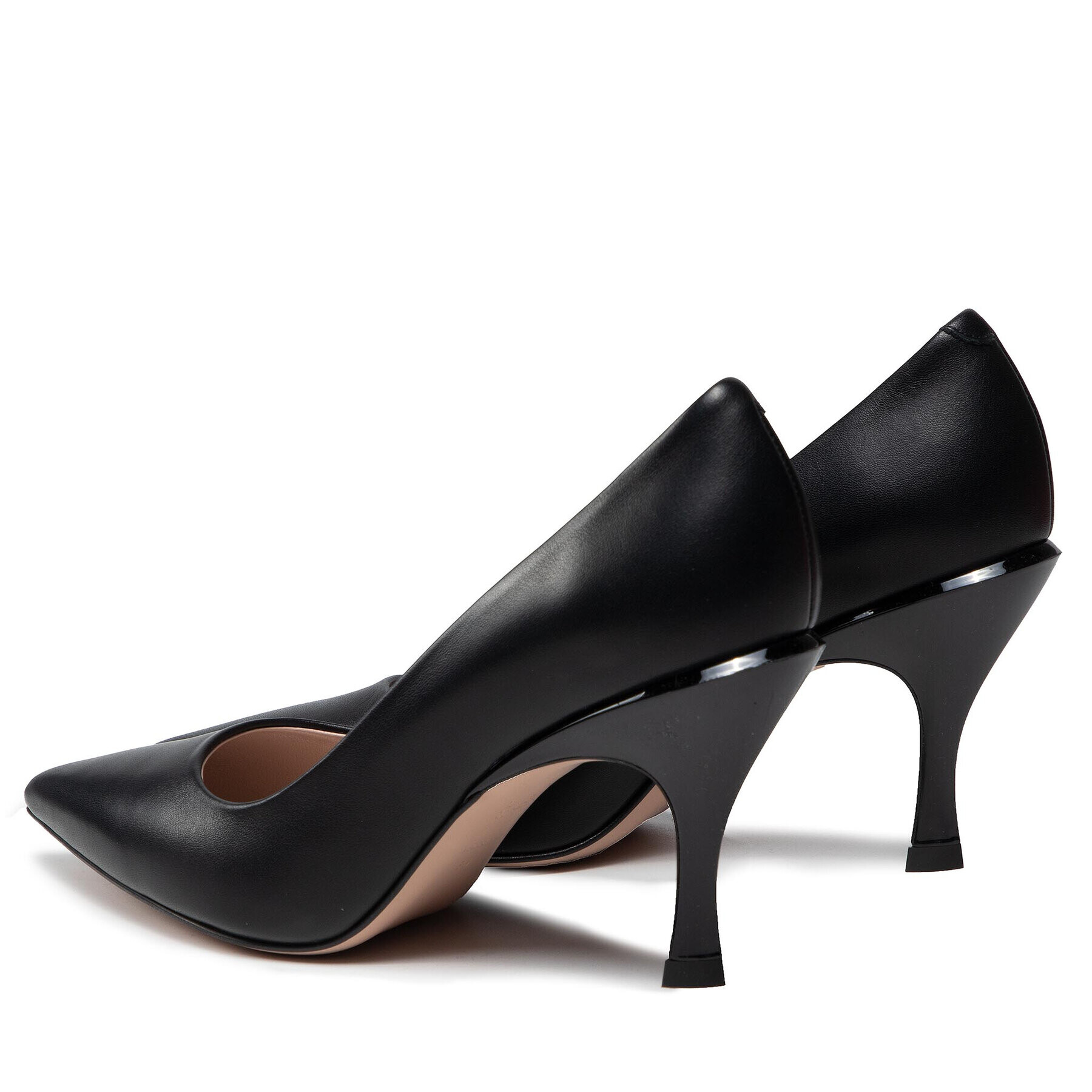 Hugo Pantofi cu toc subțire Tonic Pump 85 50461888 10227556 01 Negru - Pled.ro