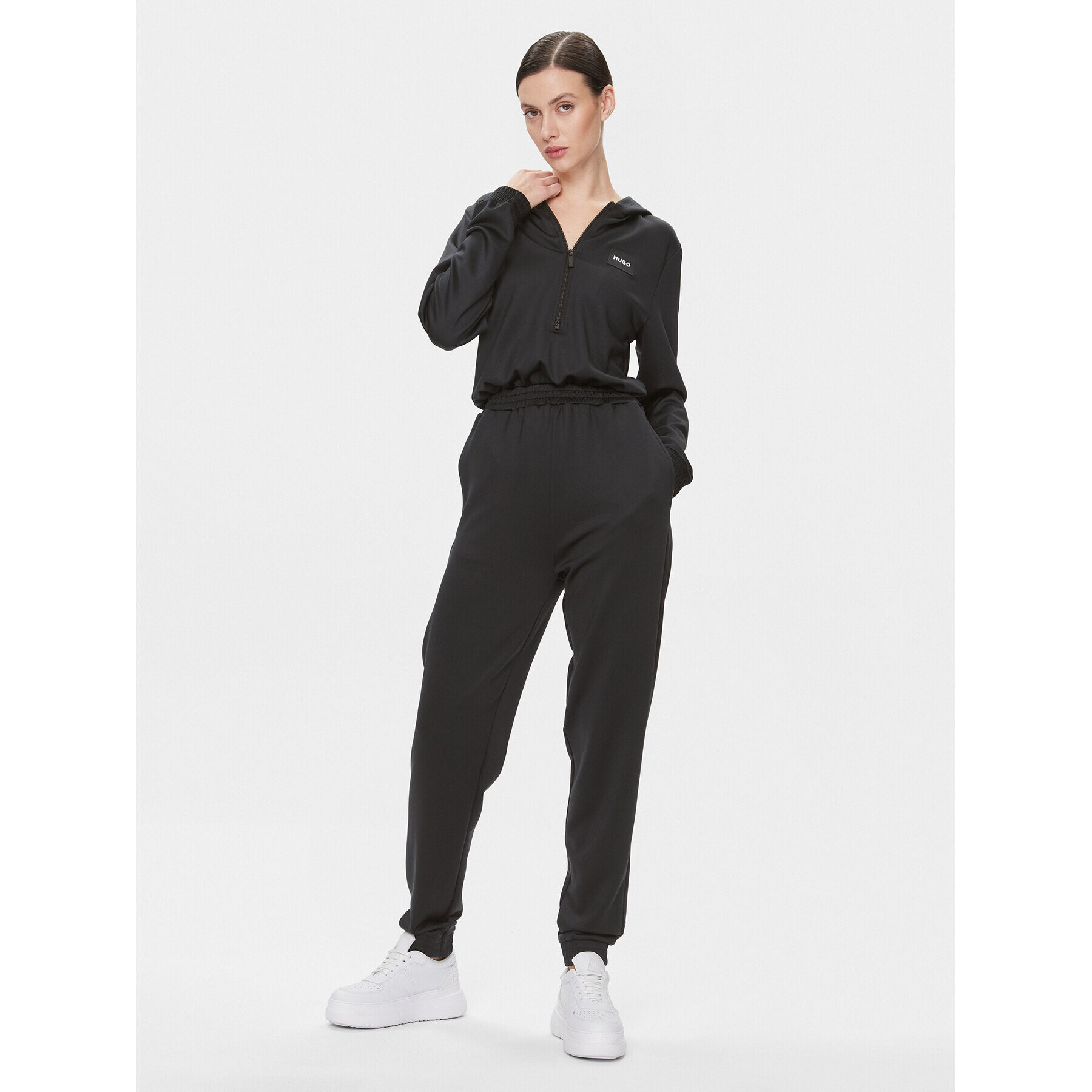 Hugo Salopetă Pure 50501326 Negru Relaxed Fit - Pled.ro