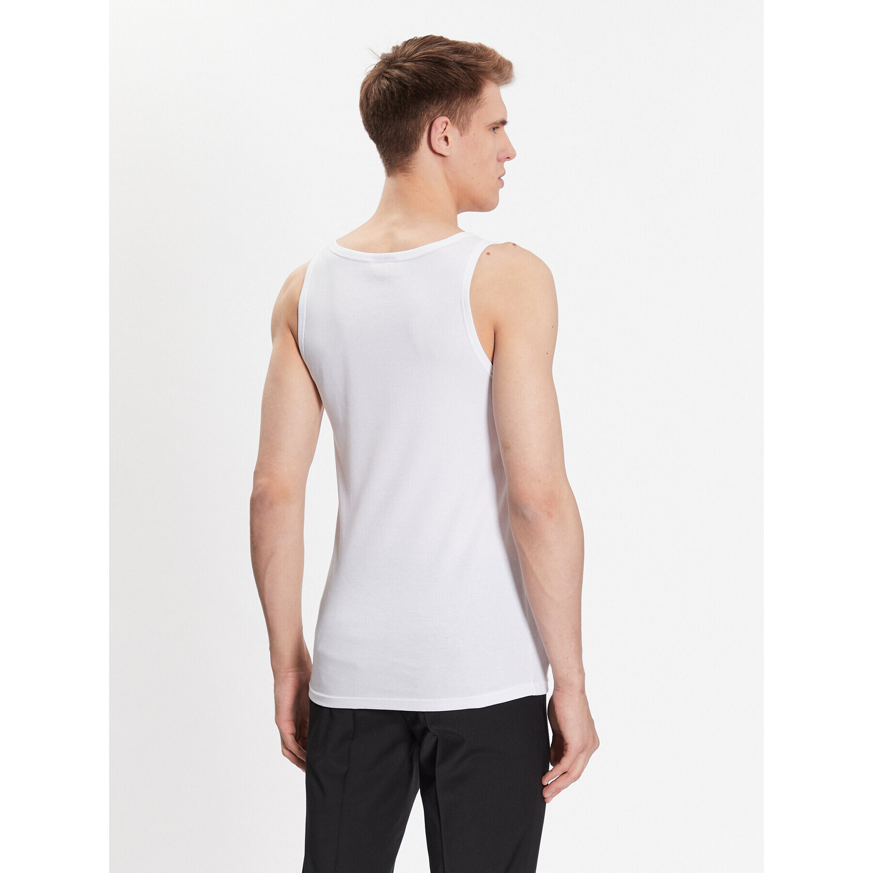 Hugo Set 2 Tank top-uri 50469790 Alb Slim Fit - Pled.ro