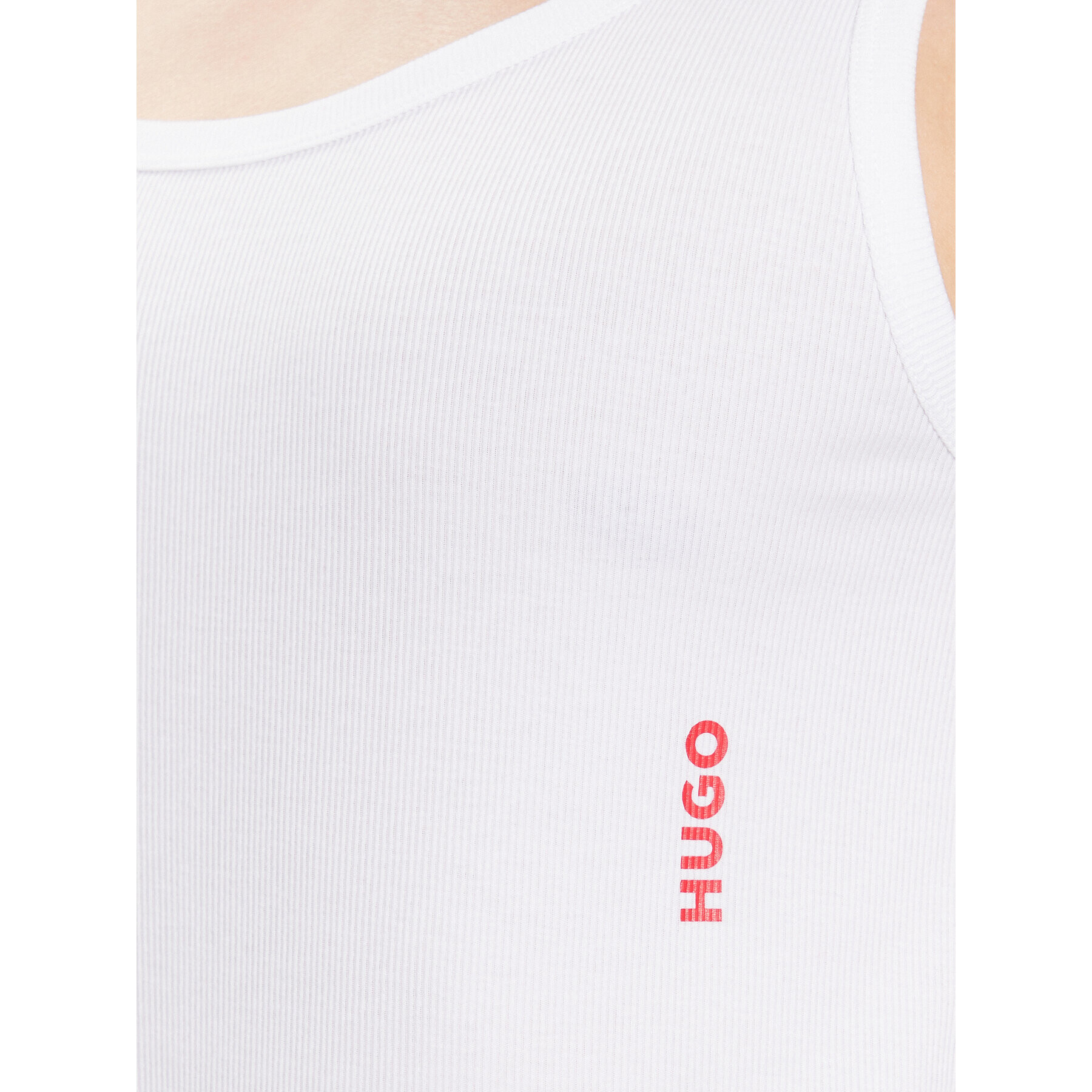 Hugo Set 2 Tank top-uri 50469790 Alb Slim Fit - Pled.ro