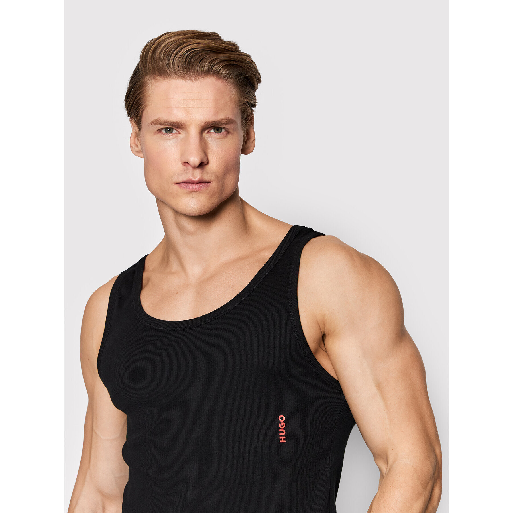 Hugo Set 2 Tank top-uri 50469790 Colorat Regular Fit - Pled.ro