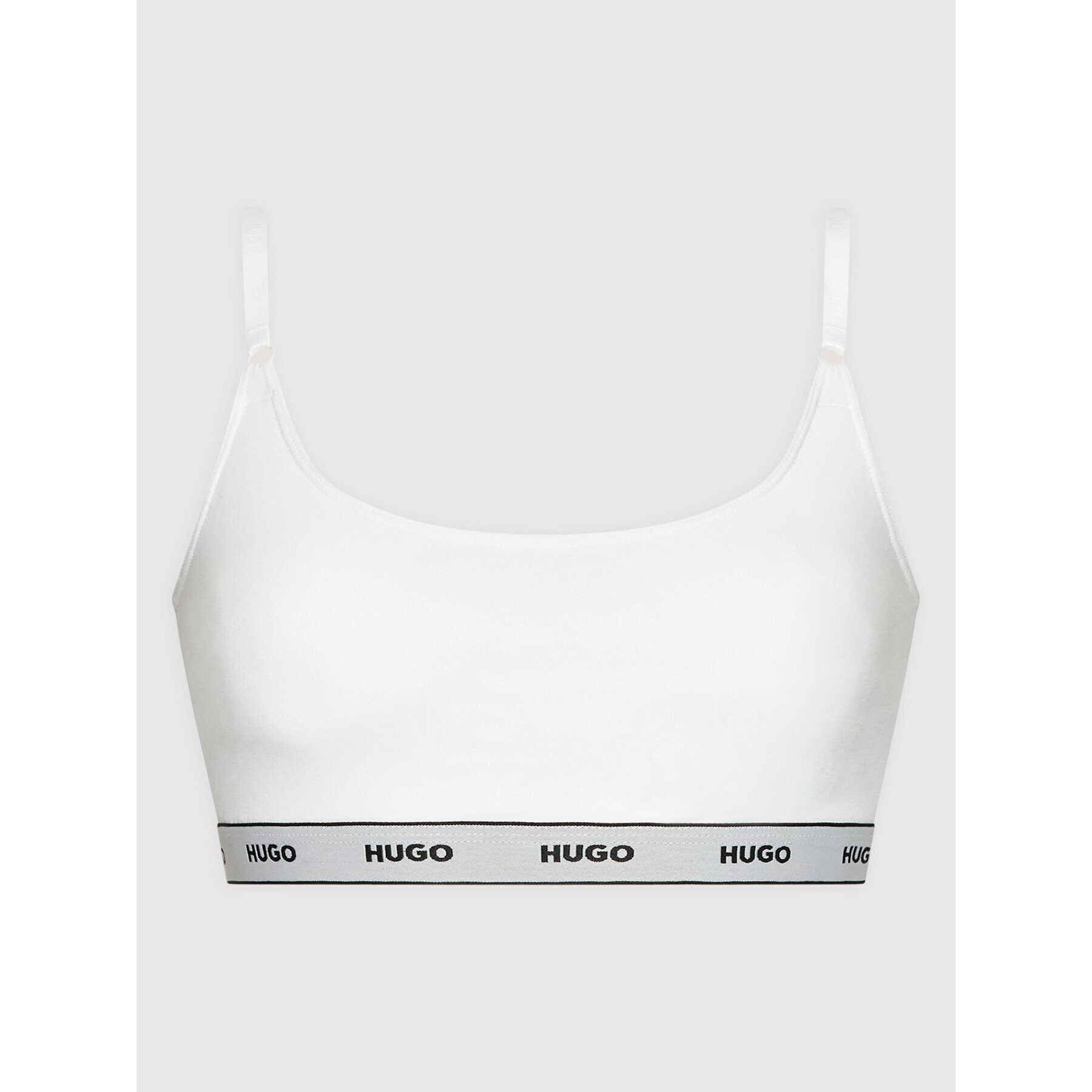 Hugo Set 2 topuri sutien 50469659 Alb - Pled.ro