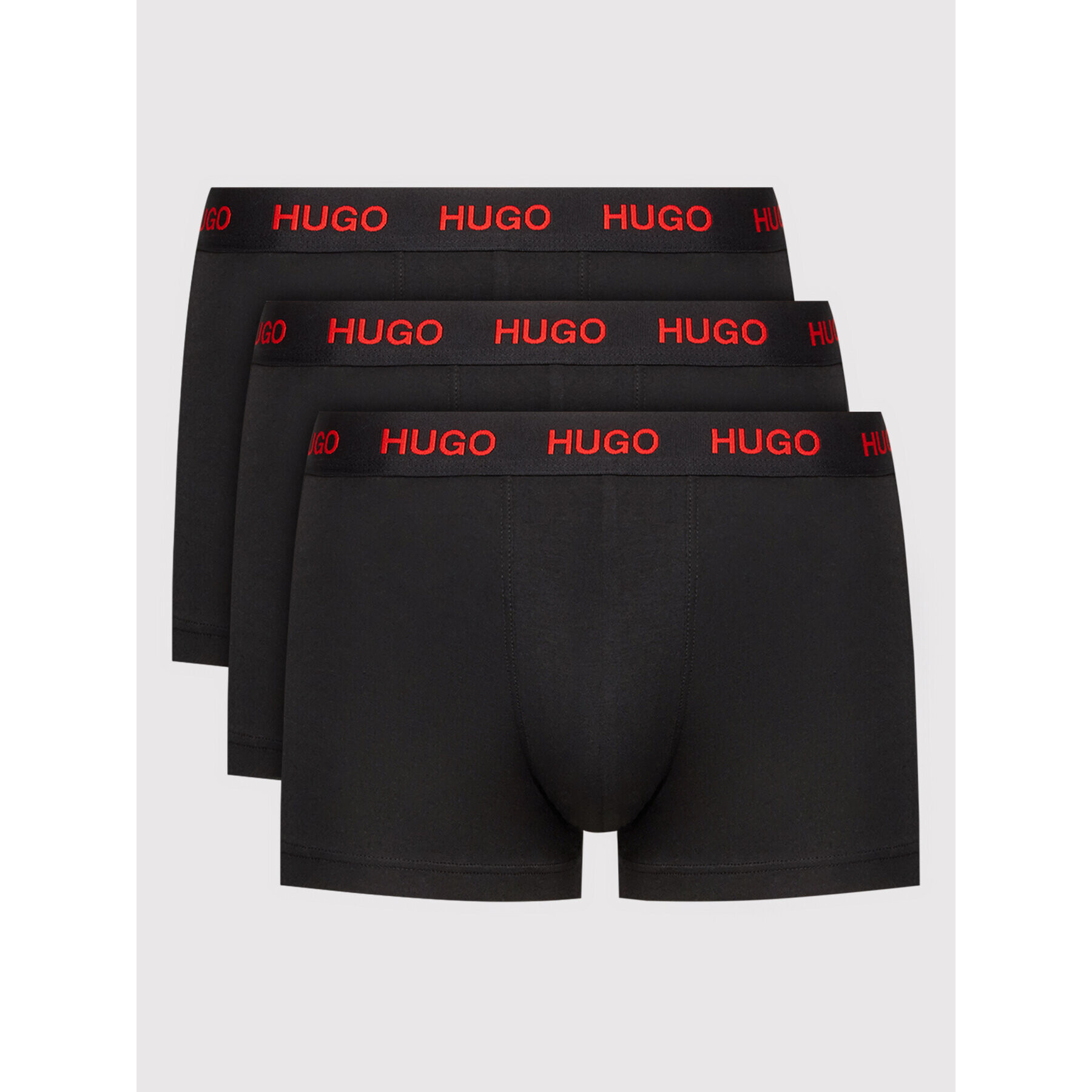 Hugo Set 3 perechi de boxeri 50449351 Negru - Pled.ro