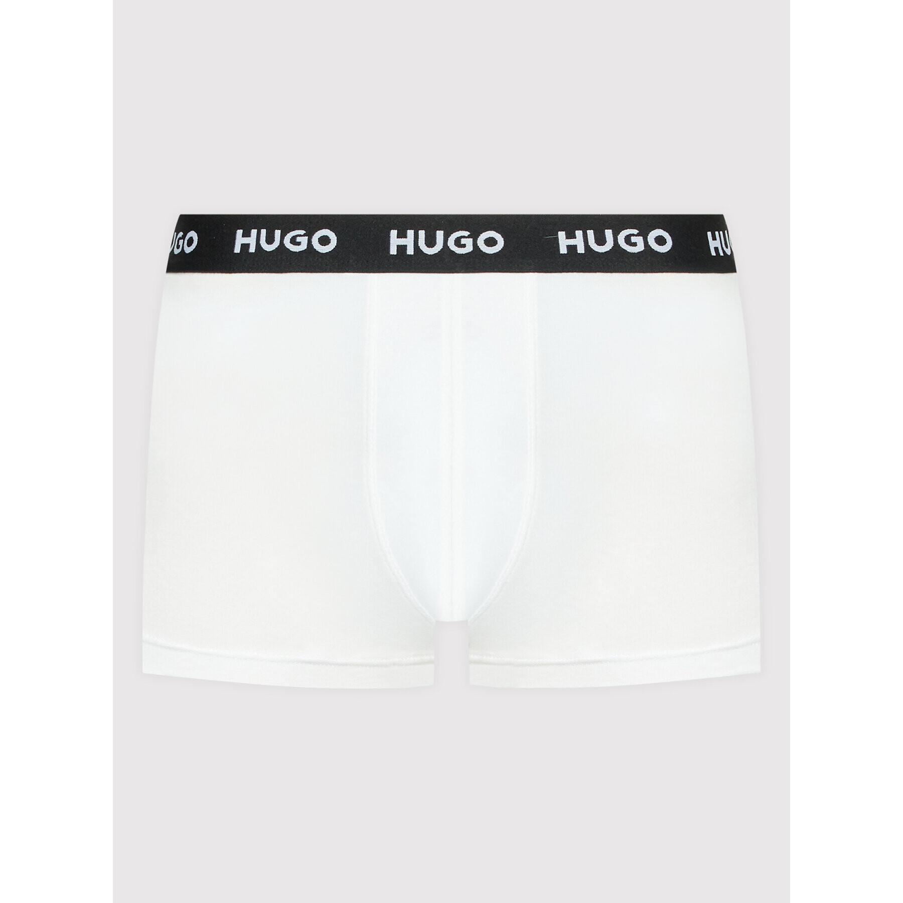 Hugo Set 3 perechi de boxeri 50469786 Alb - Pled.ro