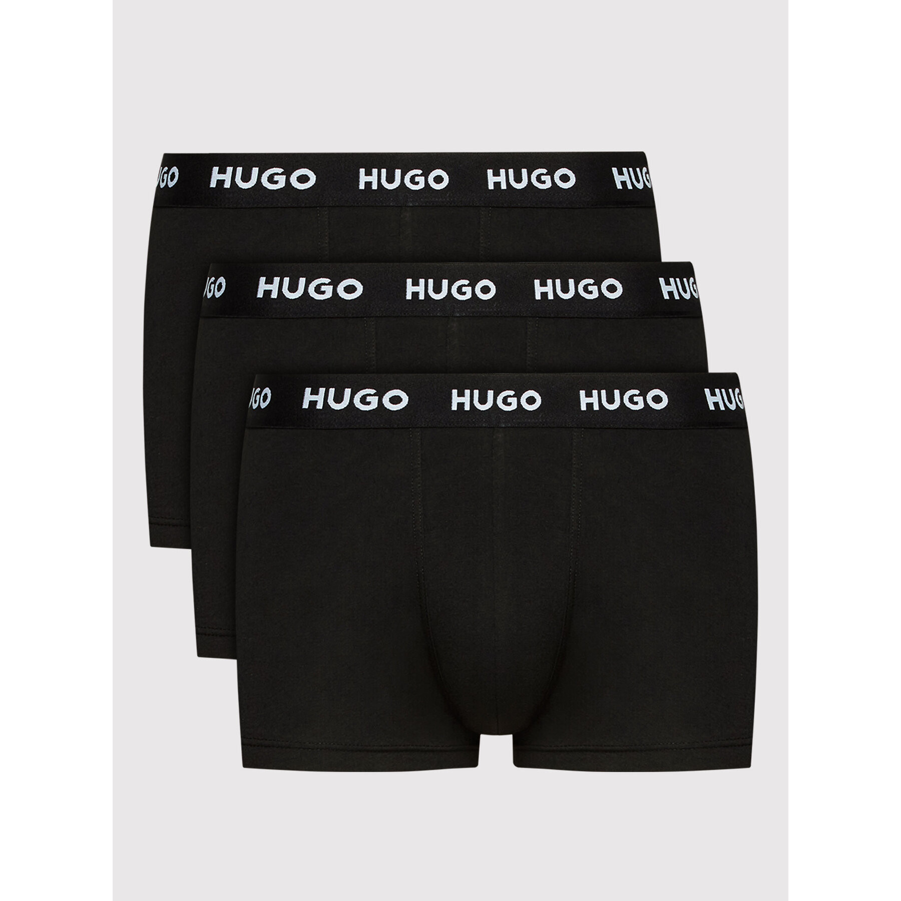 Hugo Set 3 perechi de boxeri 50469786 Negru - Pled.ro