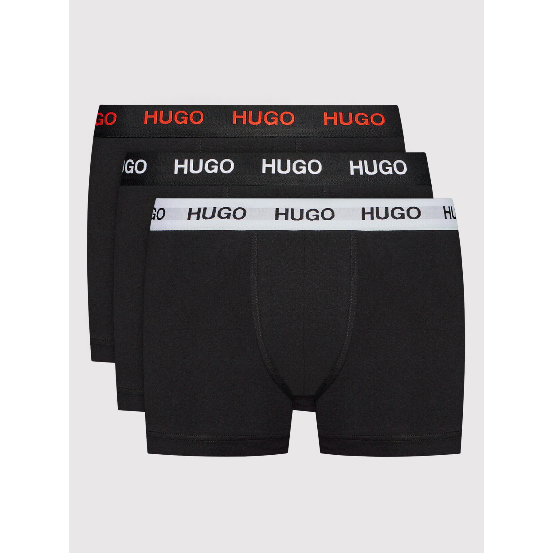 Hugo Set 3 perechi de boxeri Triplet Pack 50449351 Negru - Pled.ro