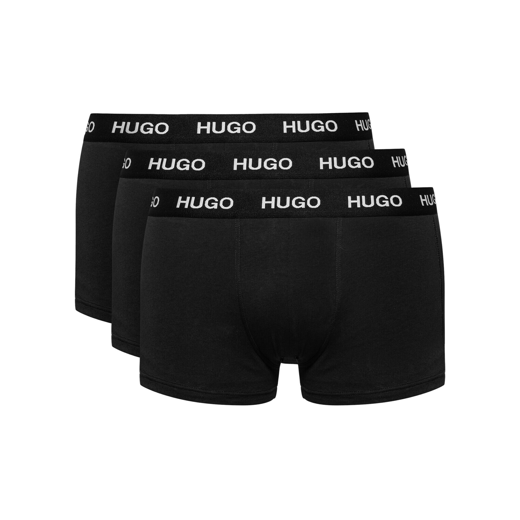 Hugo Set 3 perechi de boxeri Trunk Triplet 50435463 Negru - Pled.ro